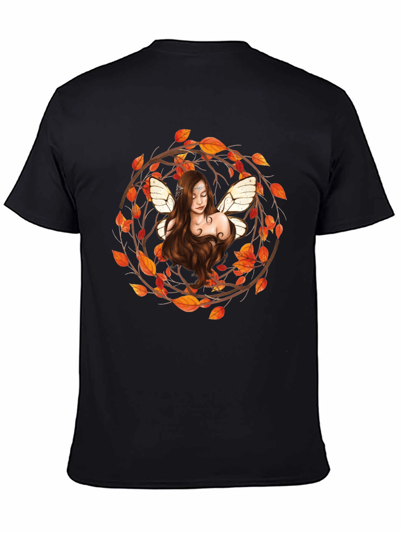 Fairy in Autumn Wreath T-Shirt