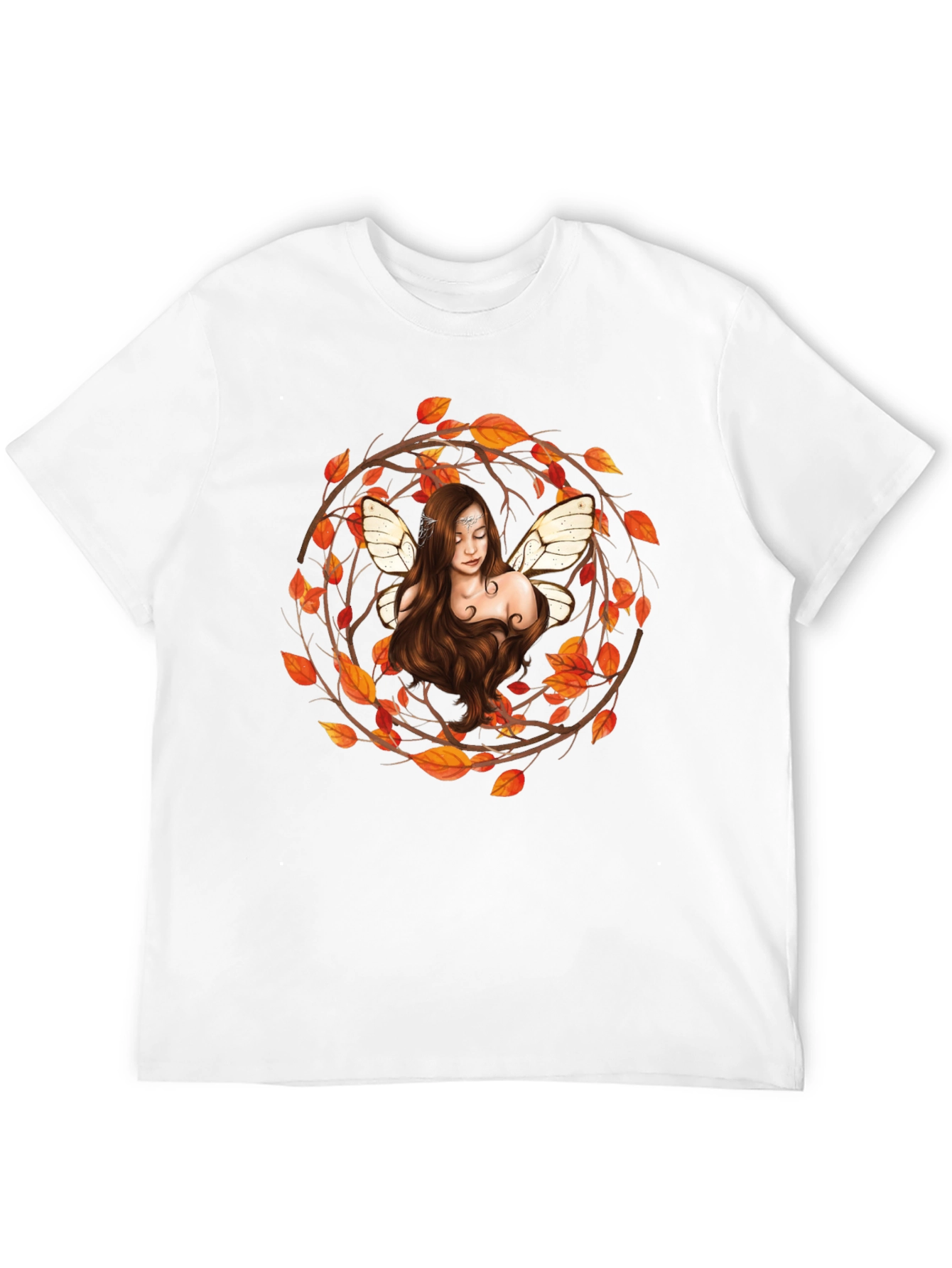 Fairy in Autumn Wreath T-Shirt