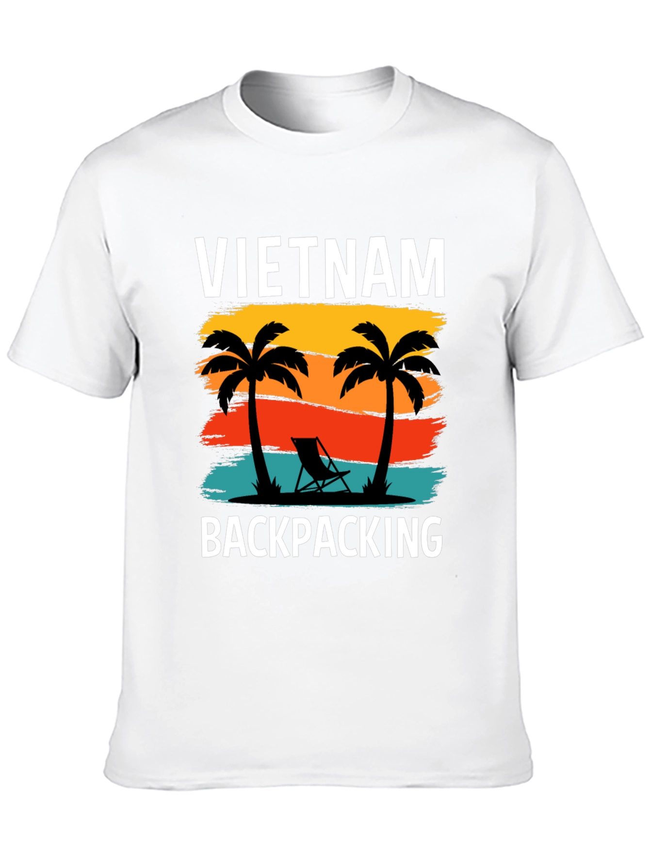 Vietnam Backpacking Graphic T-Shirt