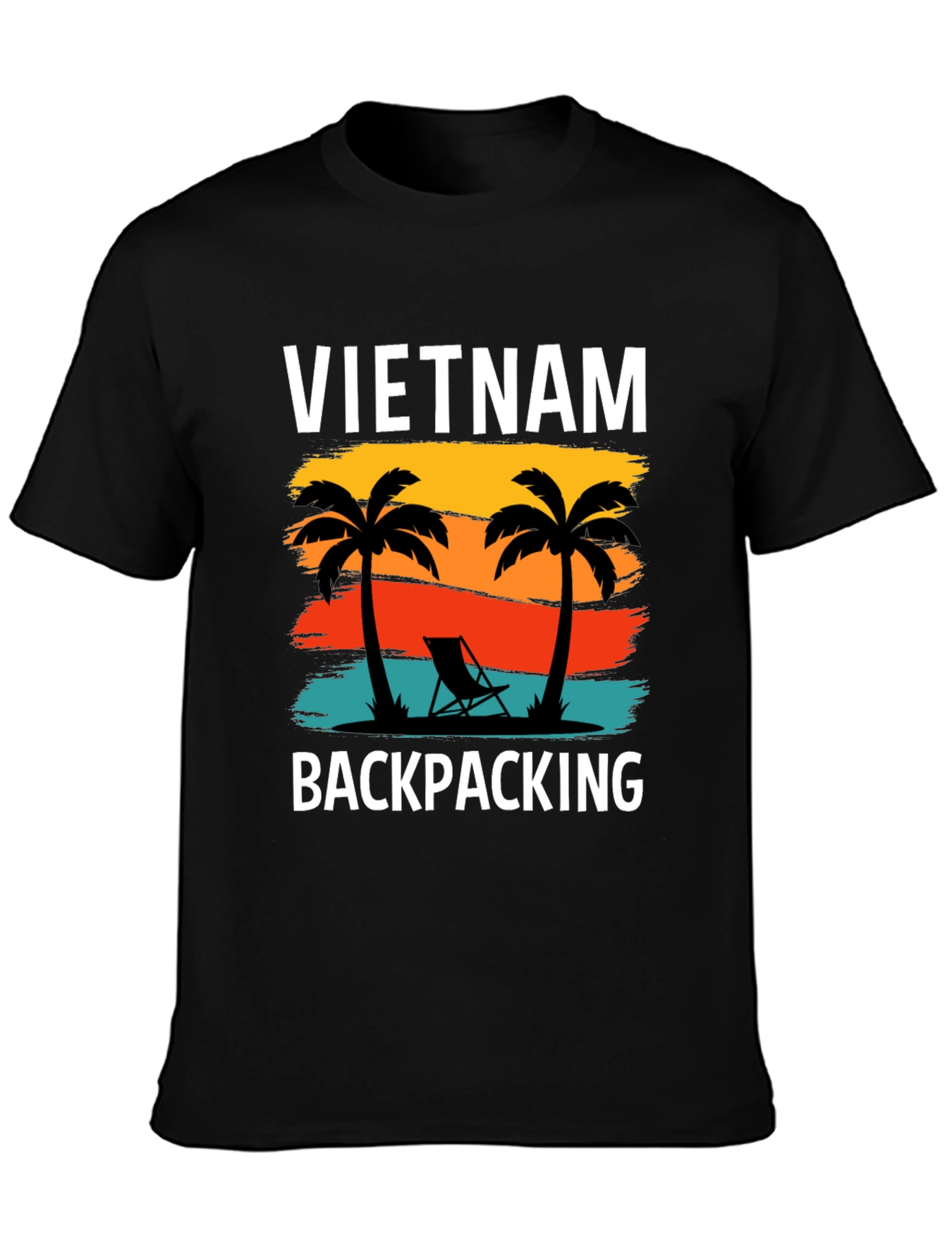Vietnam Backpacking Graphic T-Shirt