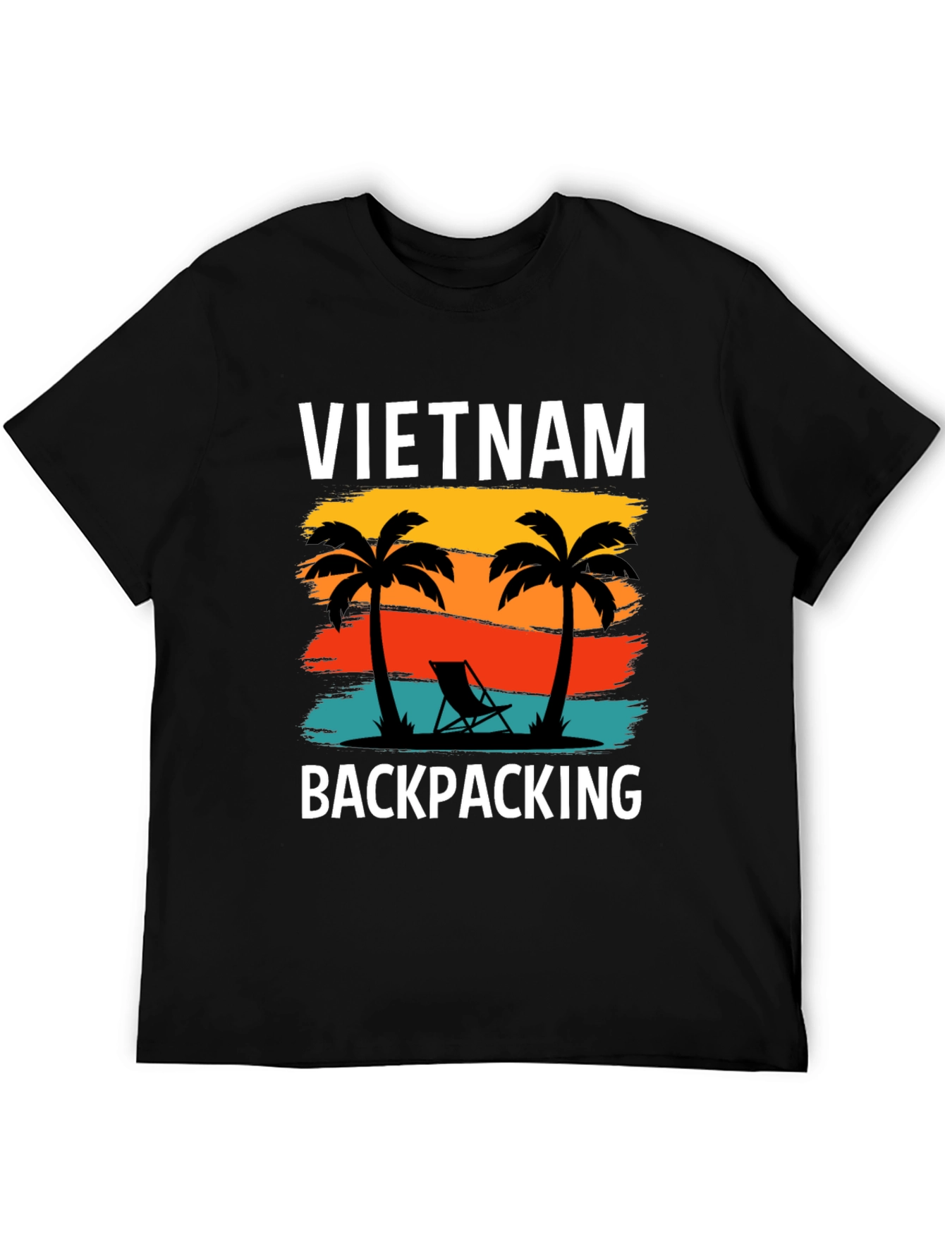 Vietnam Backpacking Graphic T-Shirt