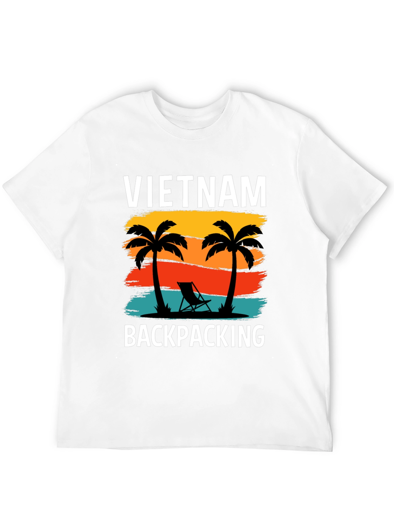 Vietnam Backpacking Graphic T-Shirt