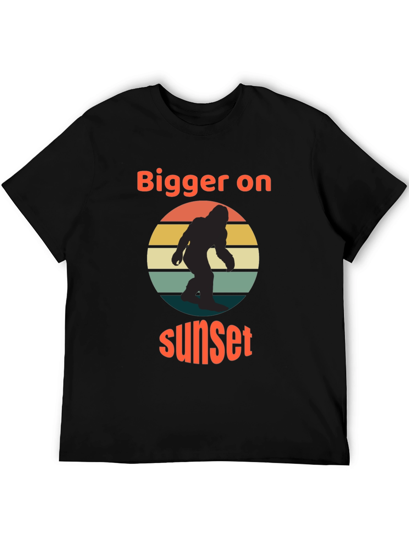Bigger on Sunset Bigfoot T-Shirt