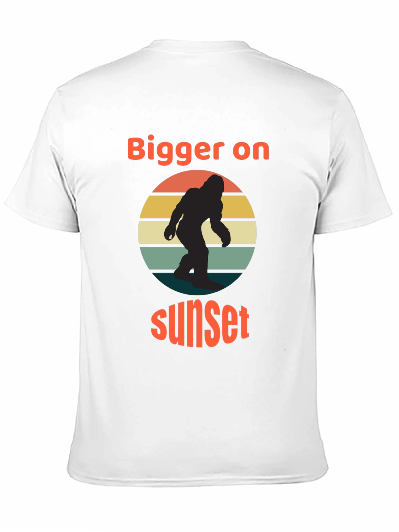 Bigger on Sunset Bigfoot T-Shirt