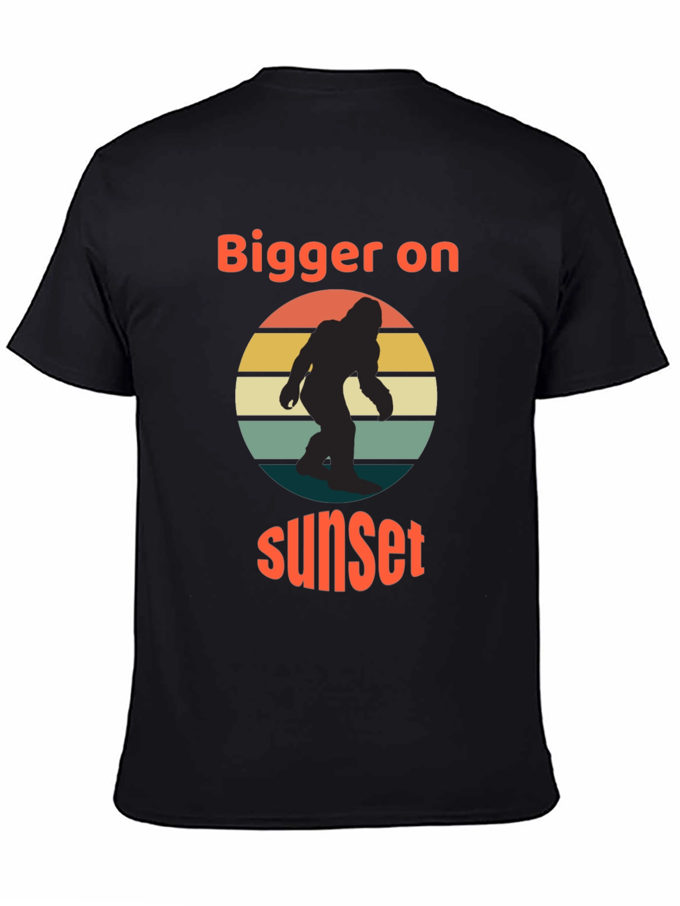 Bigger on Sunset Bigfoot T-Shirt