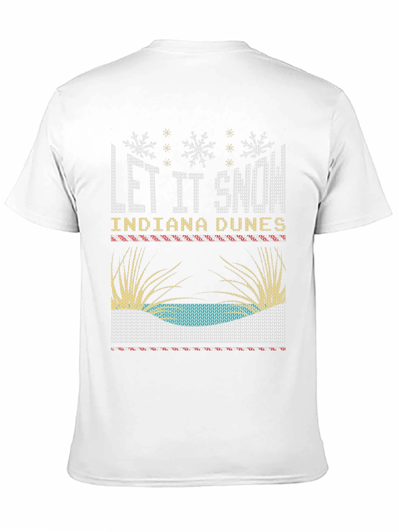 Indiana Dunes Let It Snow Novelty T-Shirt