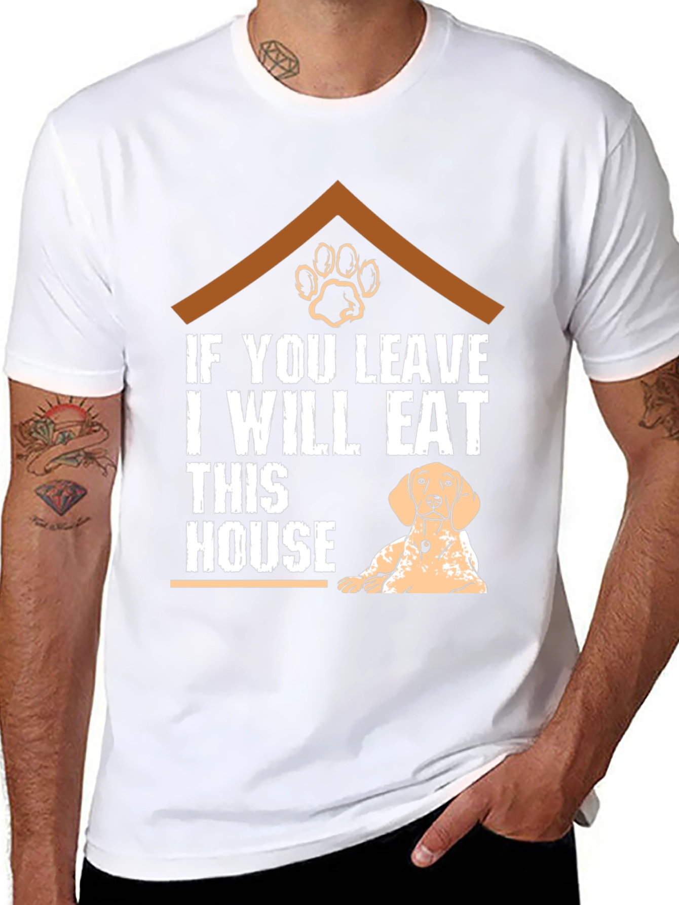 If You Leave I Will Eat This House T-Shirt