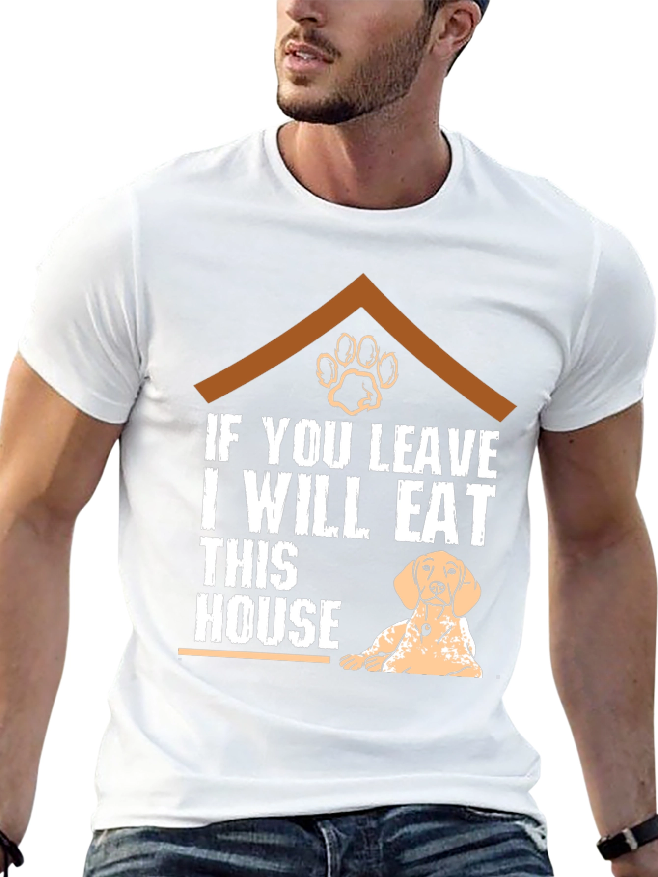 If You Leave I Will Eat This House T-Shirt