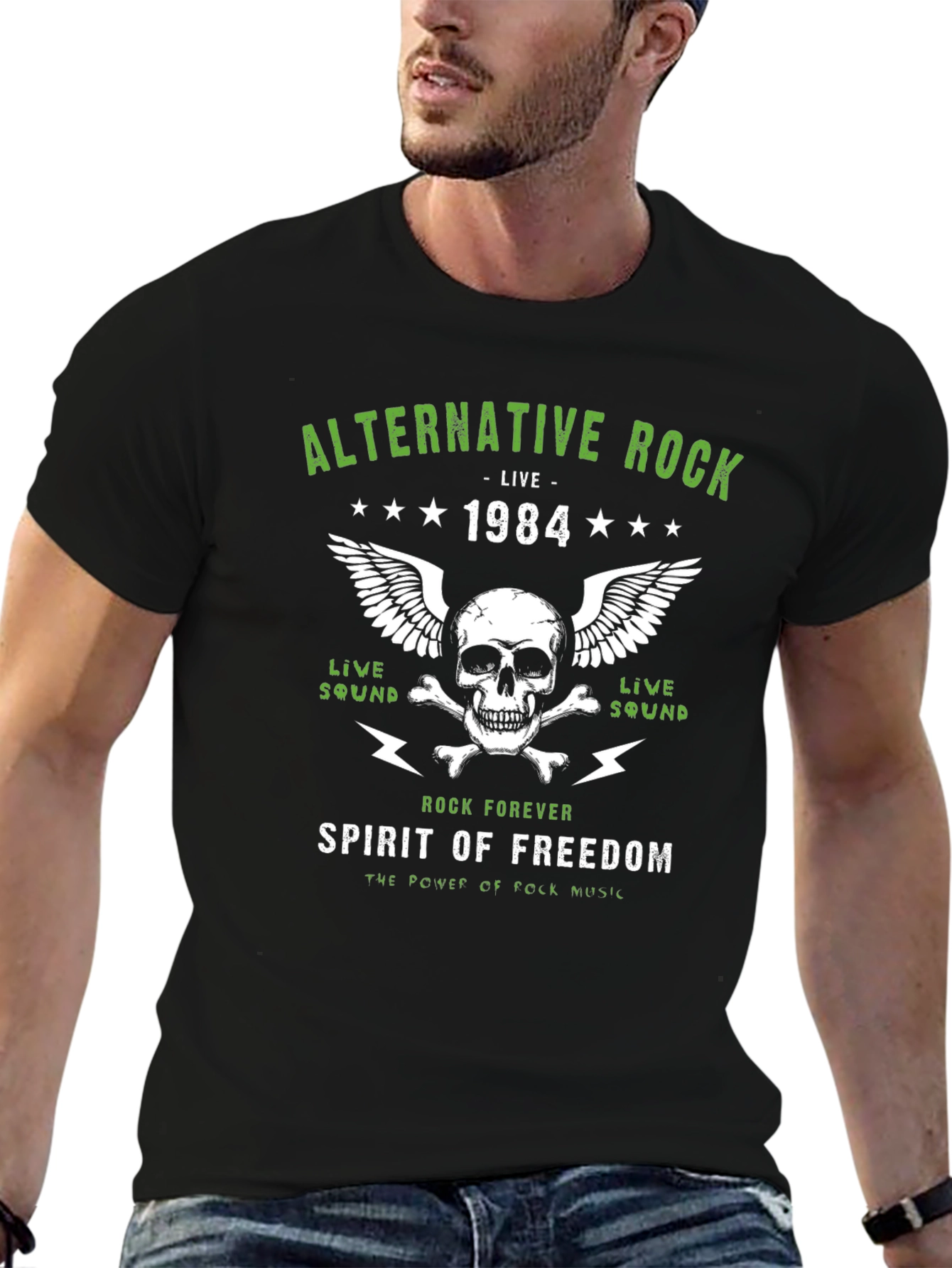 Alternative Rock 1984 Graphic T-Shirt