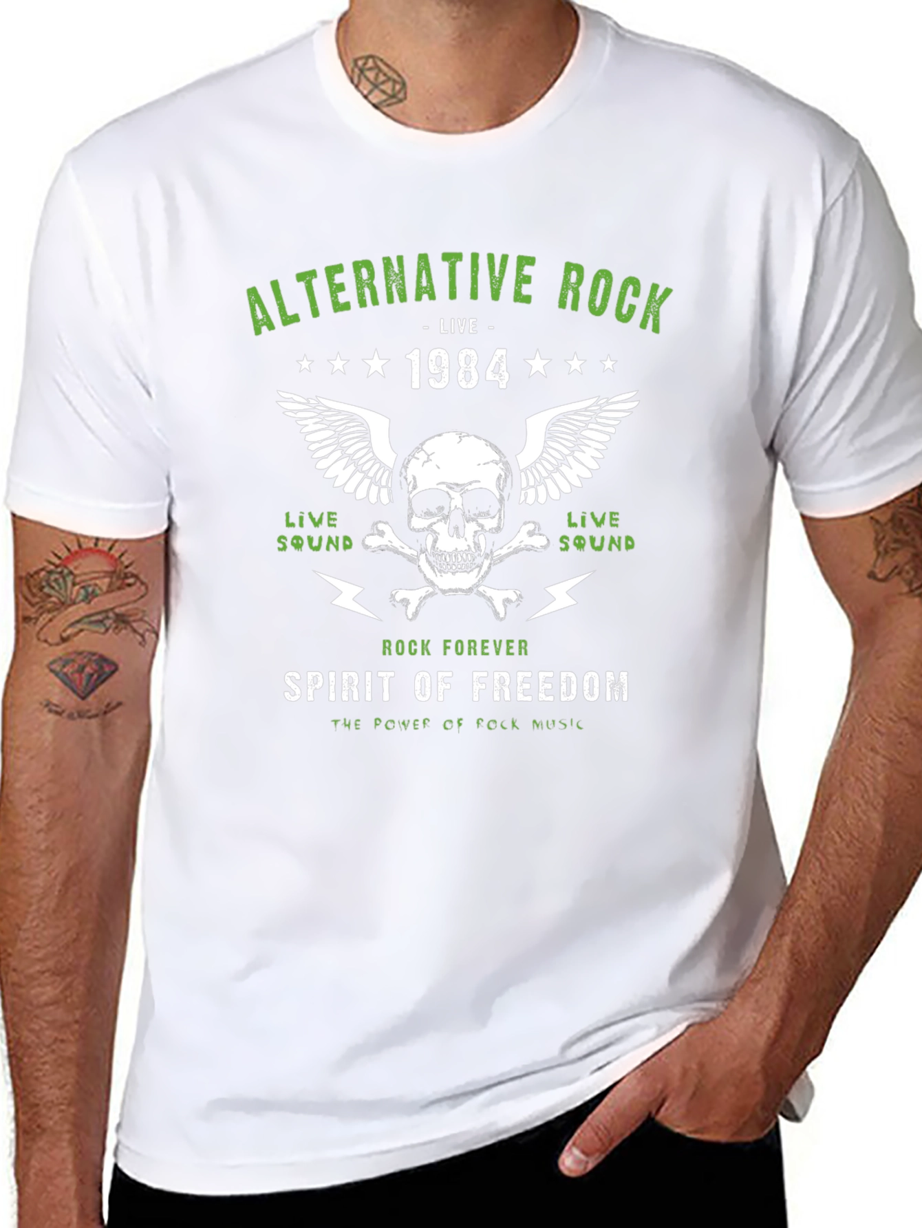 Alternative Rock 1984 Graphic T-Shirt
