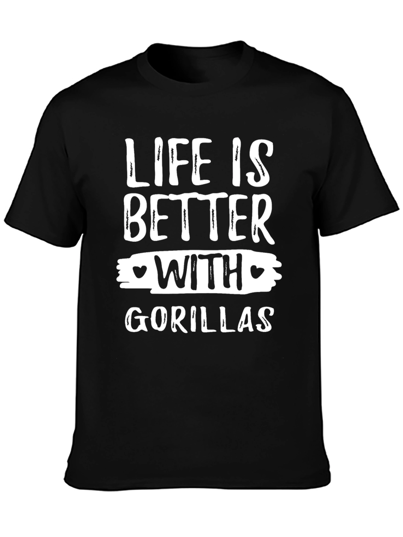 Life is Better with Gorillas T-Shirt