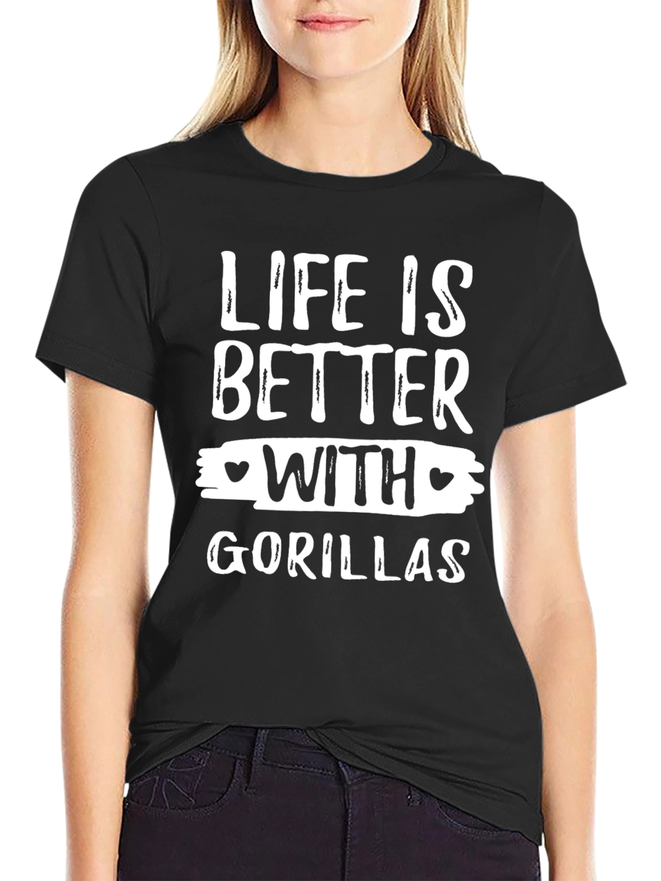 Life is Better with Gorillas T-Shirt