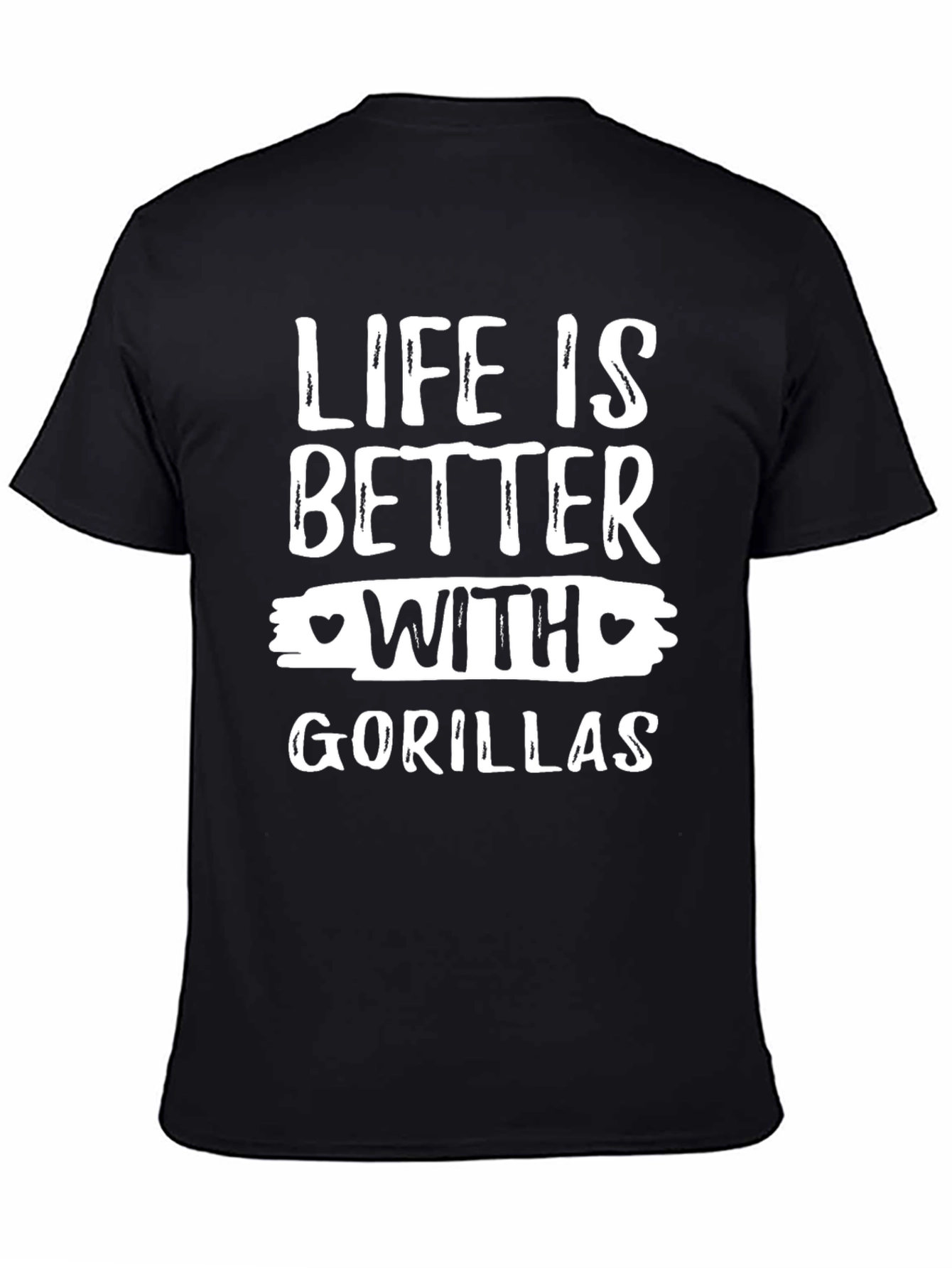 Life is Better with Gorillas T-Shirt
