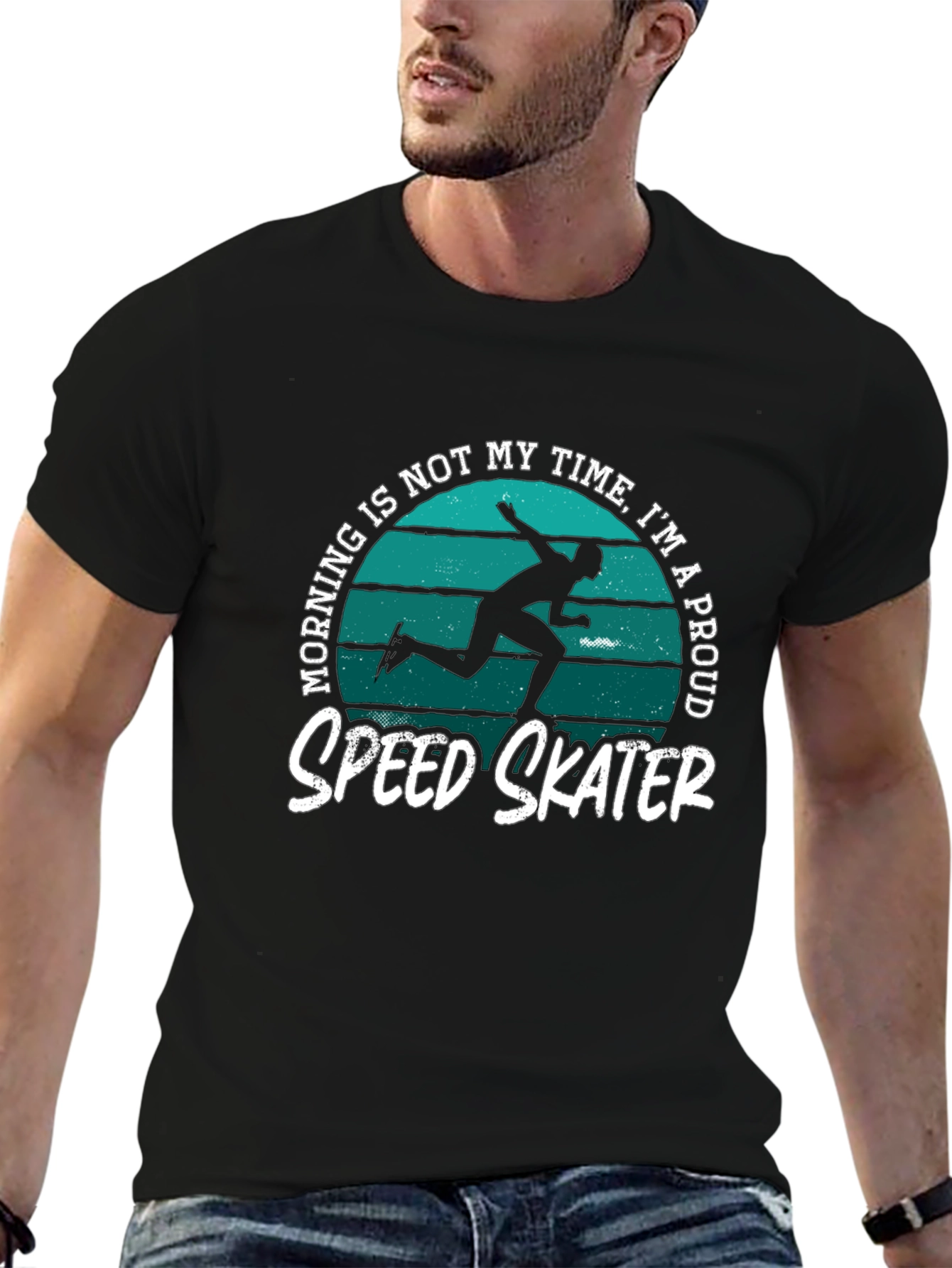 Speed Skater Graphic T-Shirt - Proud Skater