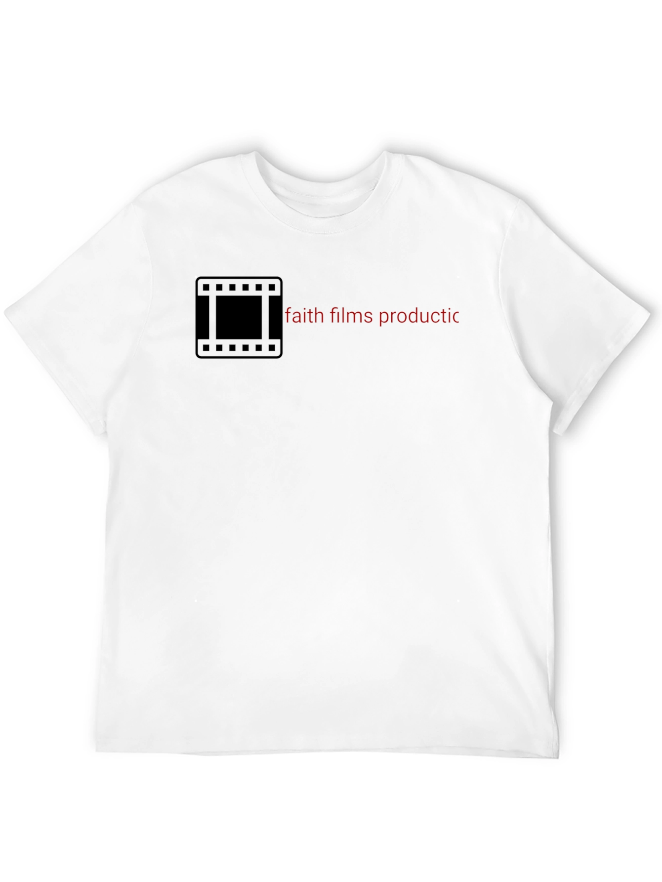 Faith Films Production Black T-Shirt