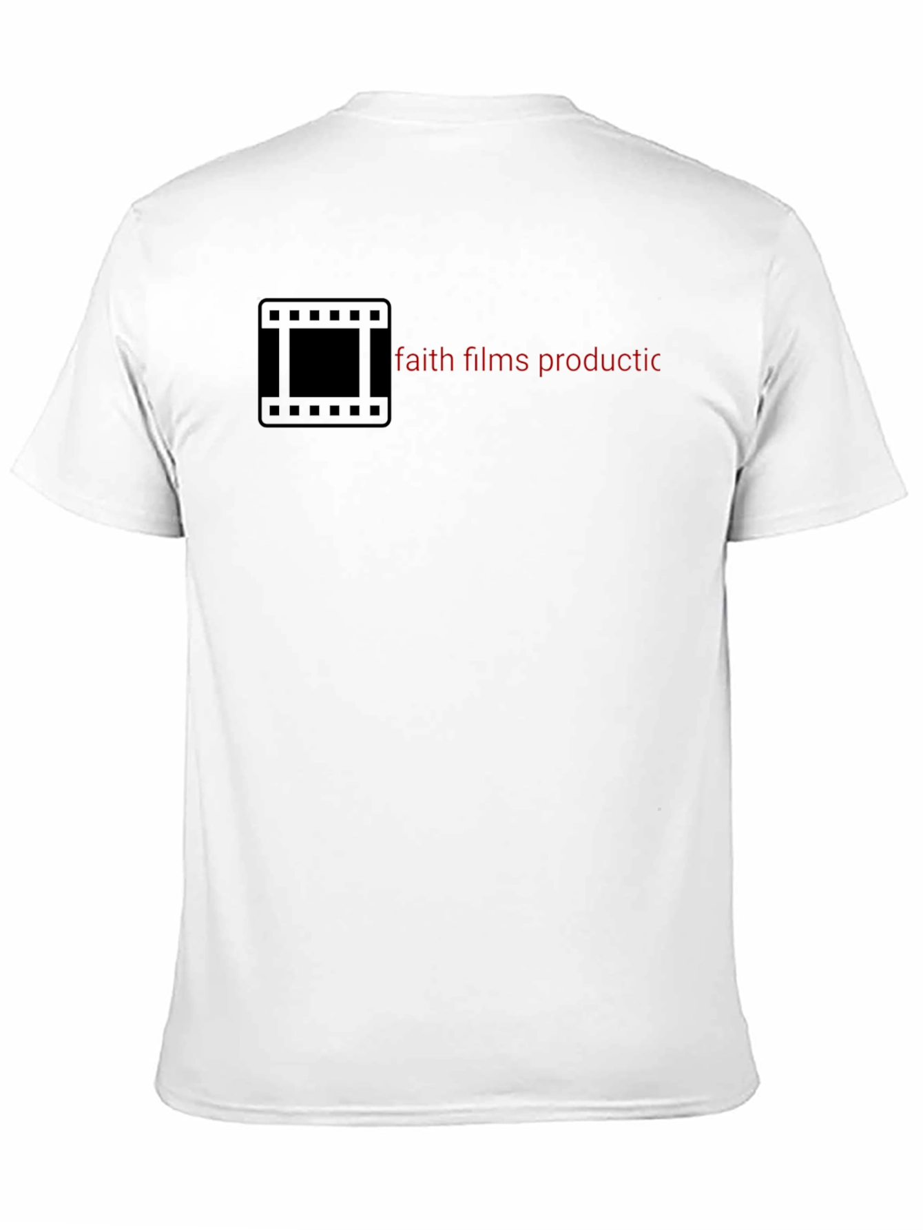 Faith Films Production Black T-Shirt