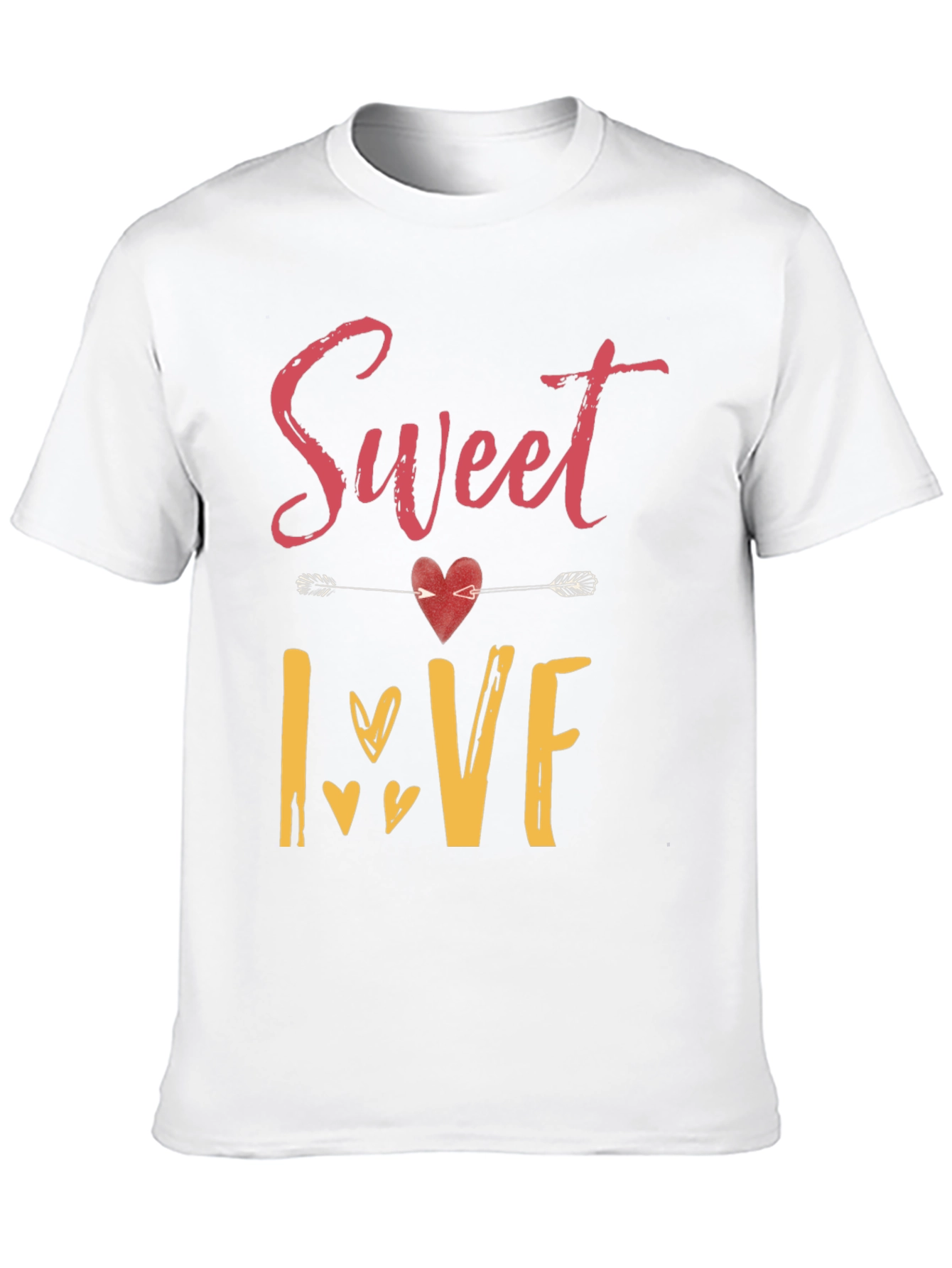 Sweet Love Graphic T-Shirt - Valentines Day