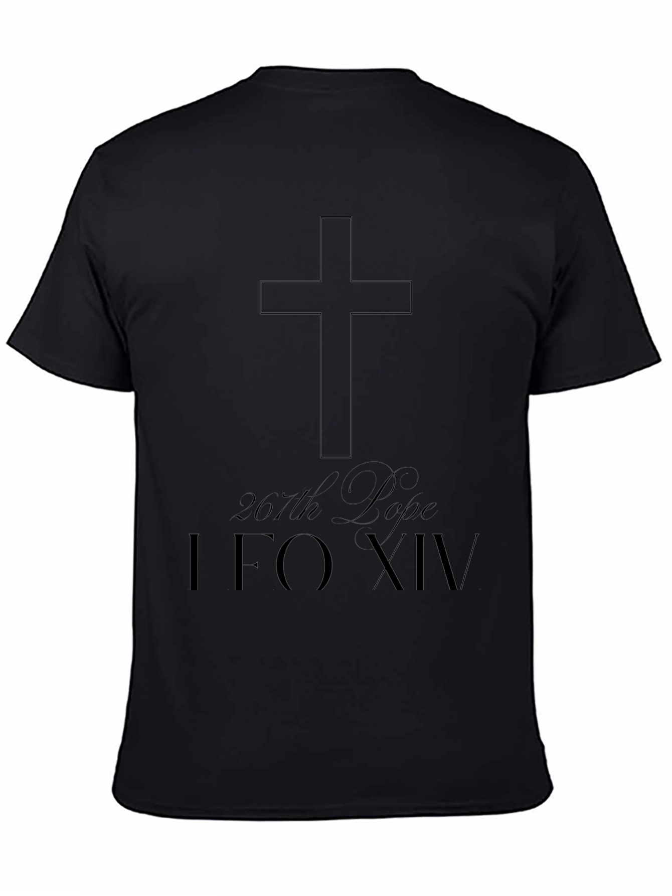 267th Pope Leo XIV Black T-Shirt