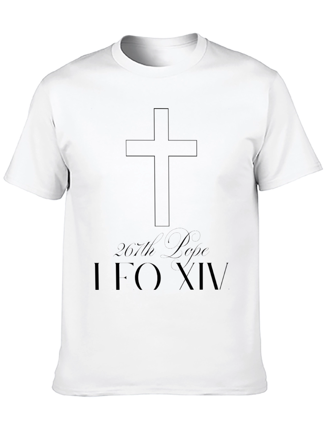 267th Pope Leo XIV Black T-Shirt