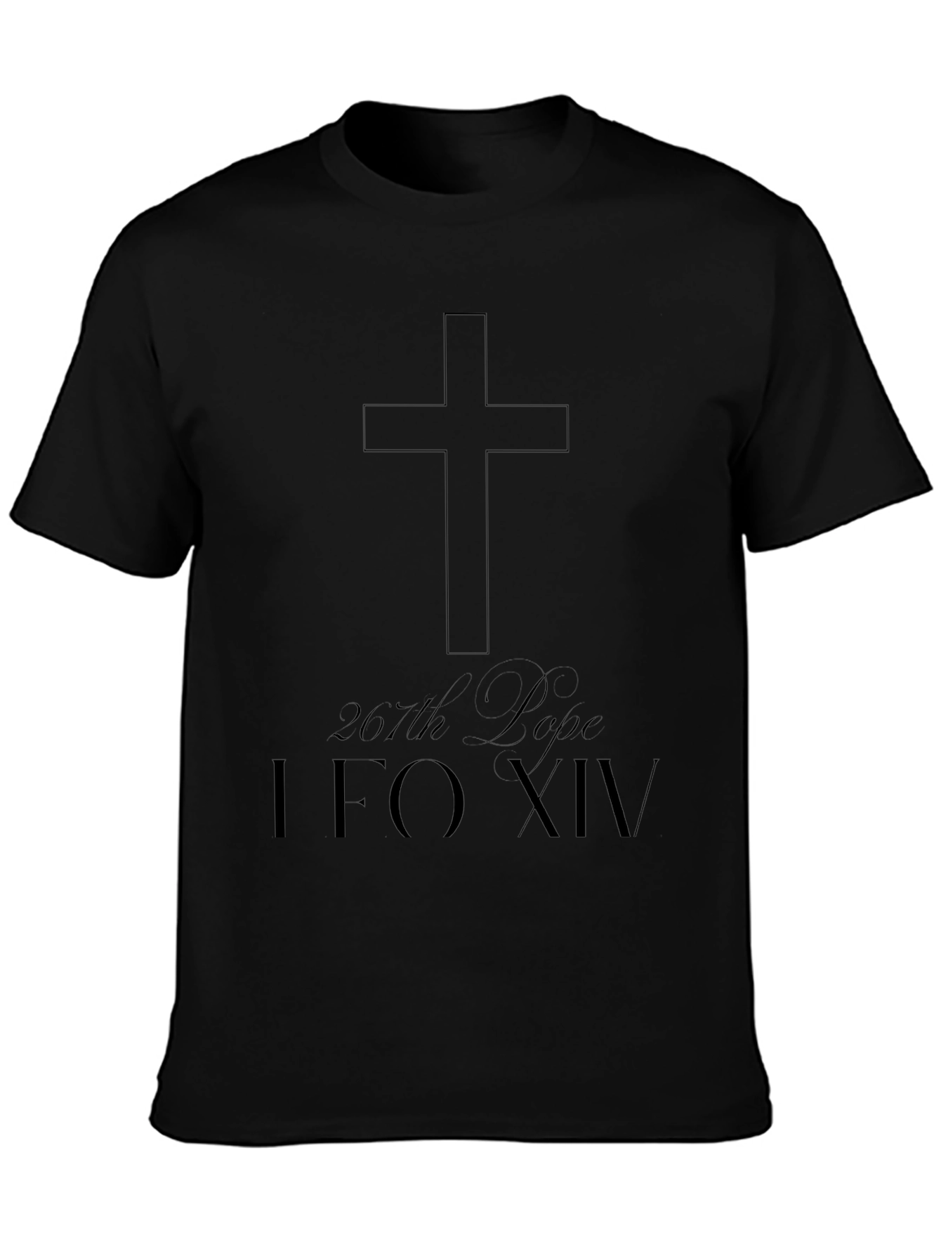267th Pope Leo XIV Black T-Shirt