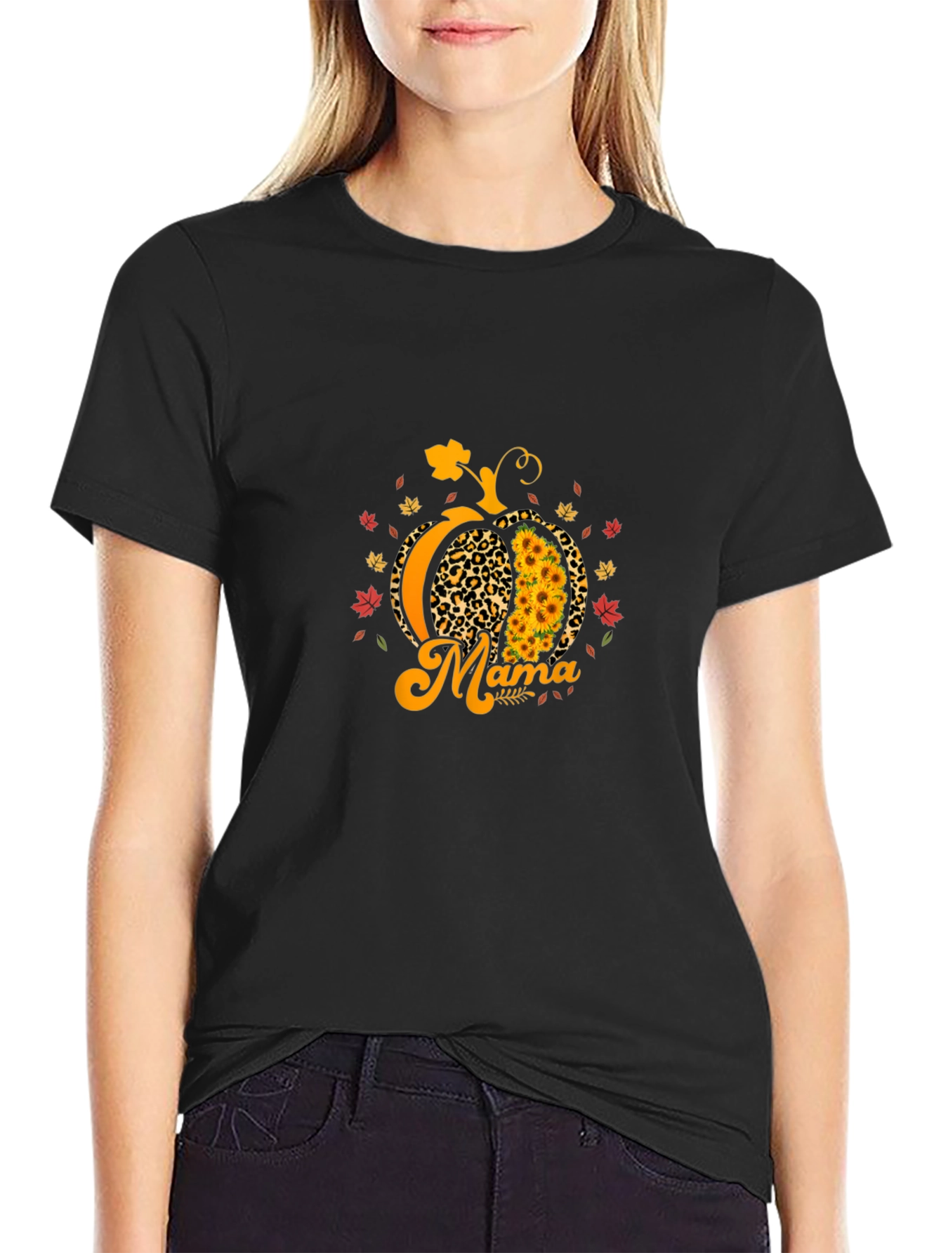 Mama Pumpkin Fall T-Shirt