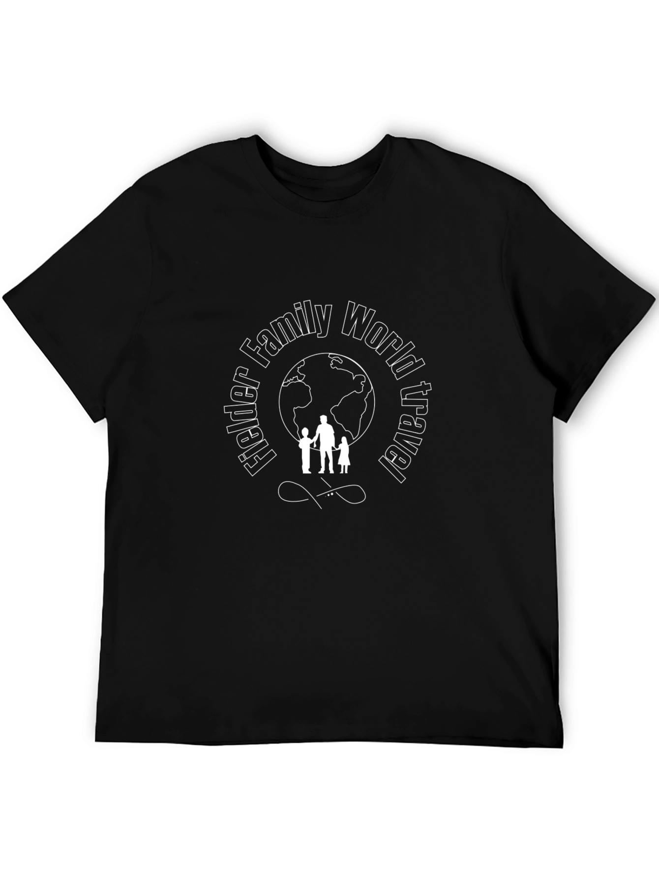 Family World Travel T-Shirt - Globe Graphic Tee