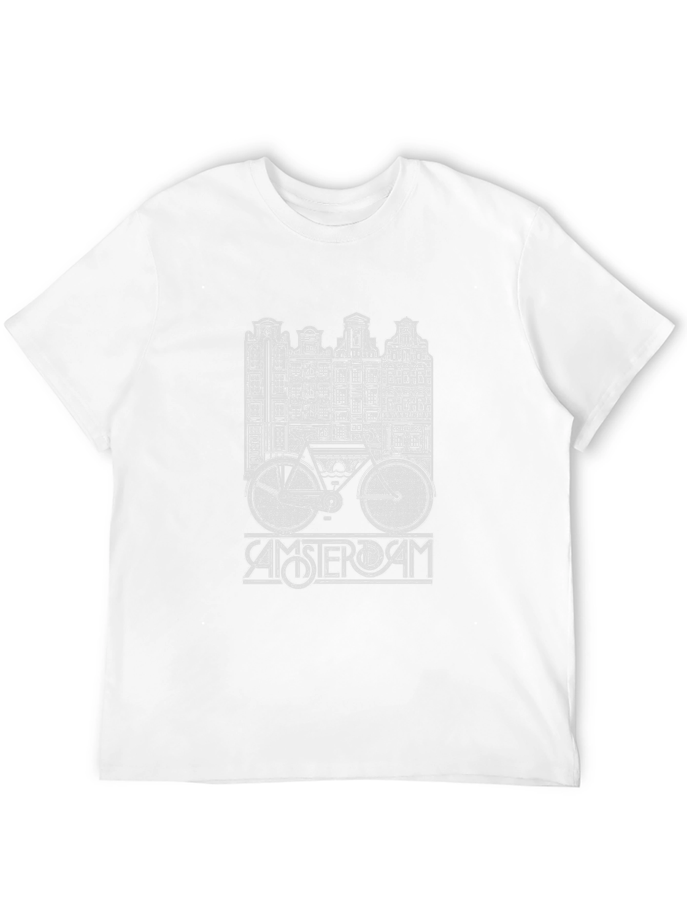 Amsterdam Bike T-Shirt - Unique Travel Design
