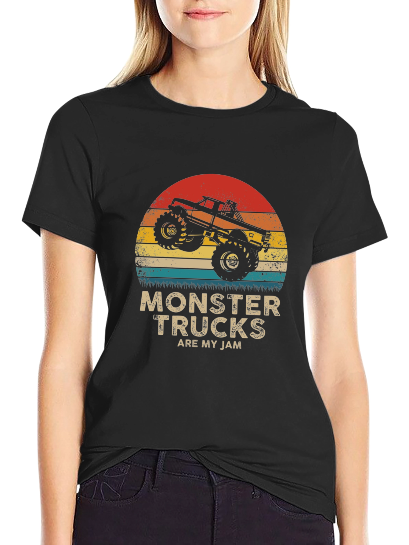 Monster Trucks Are My Jam Graphic Tee