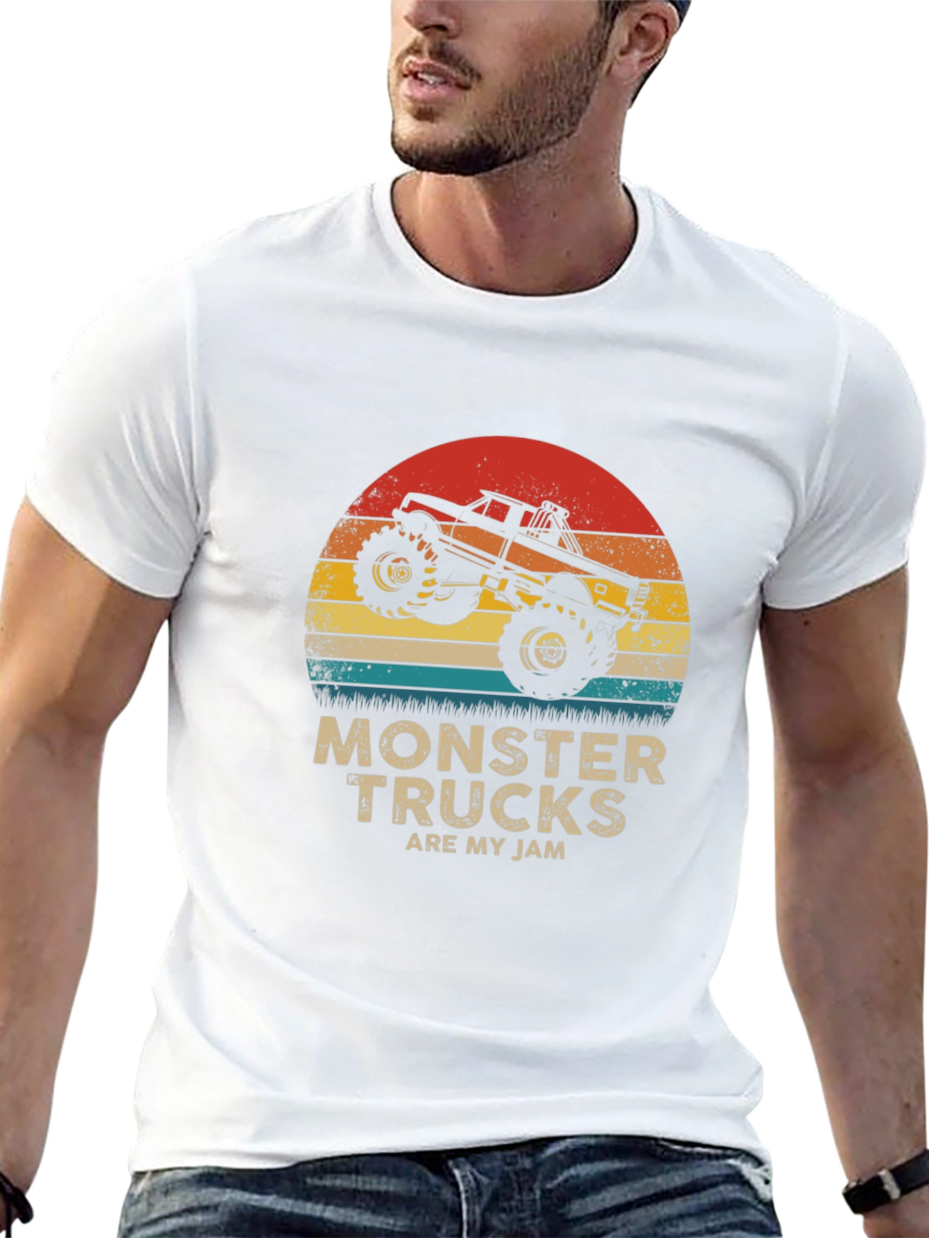 Monster Trucks Are My Jam Graphic Tee