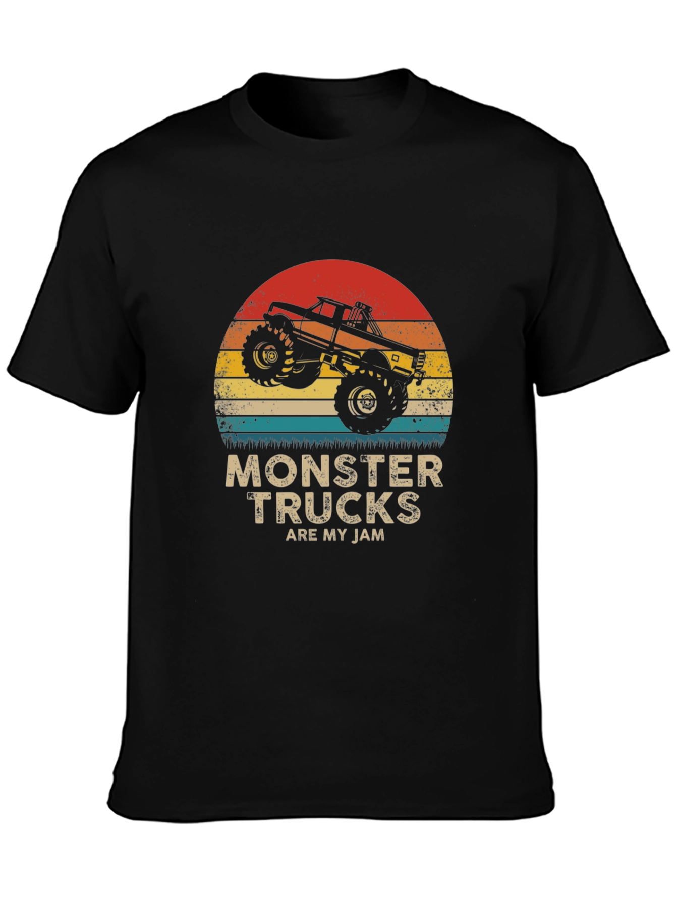 Monster Trucks Are My Jam Graphic Tee