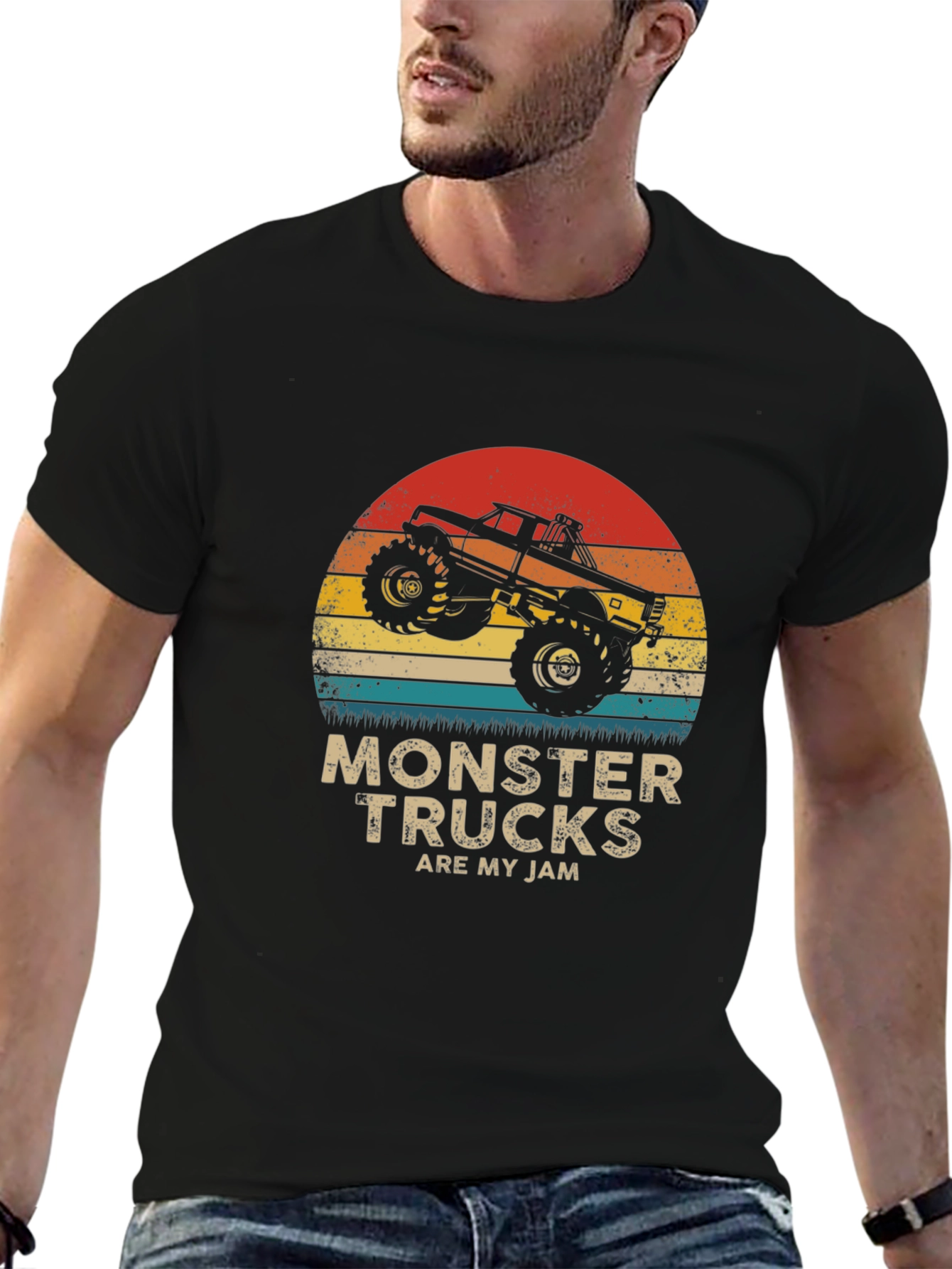 Monster Trucks Are My Jam Graphic Tee