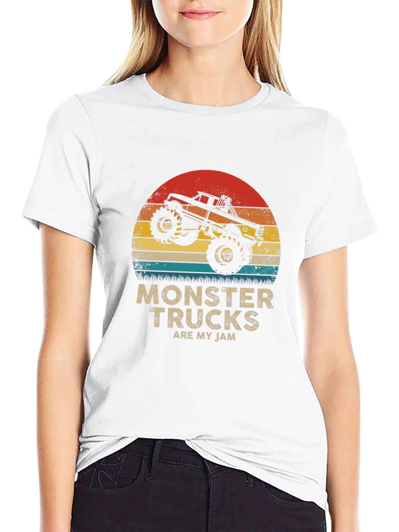 Monster Trucks Are My Jam Graphic Tee