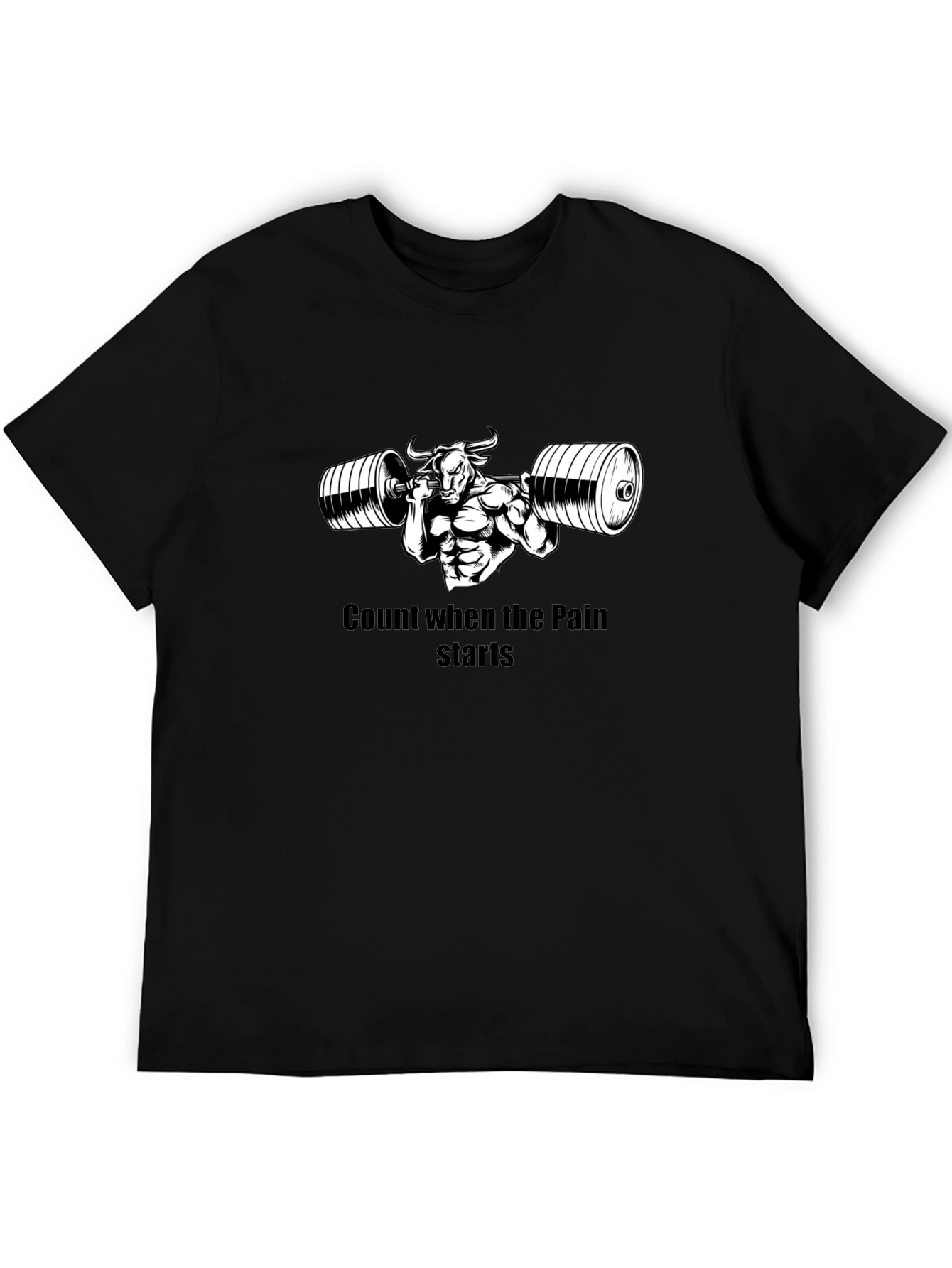 Count the Pain T-Shirt - Gym & Fitness Motivation
