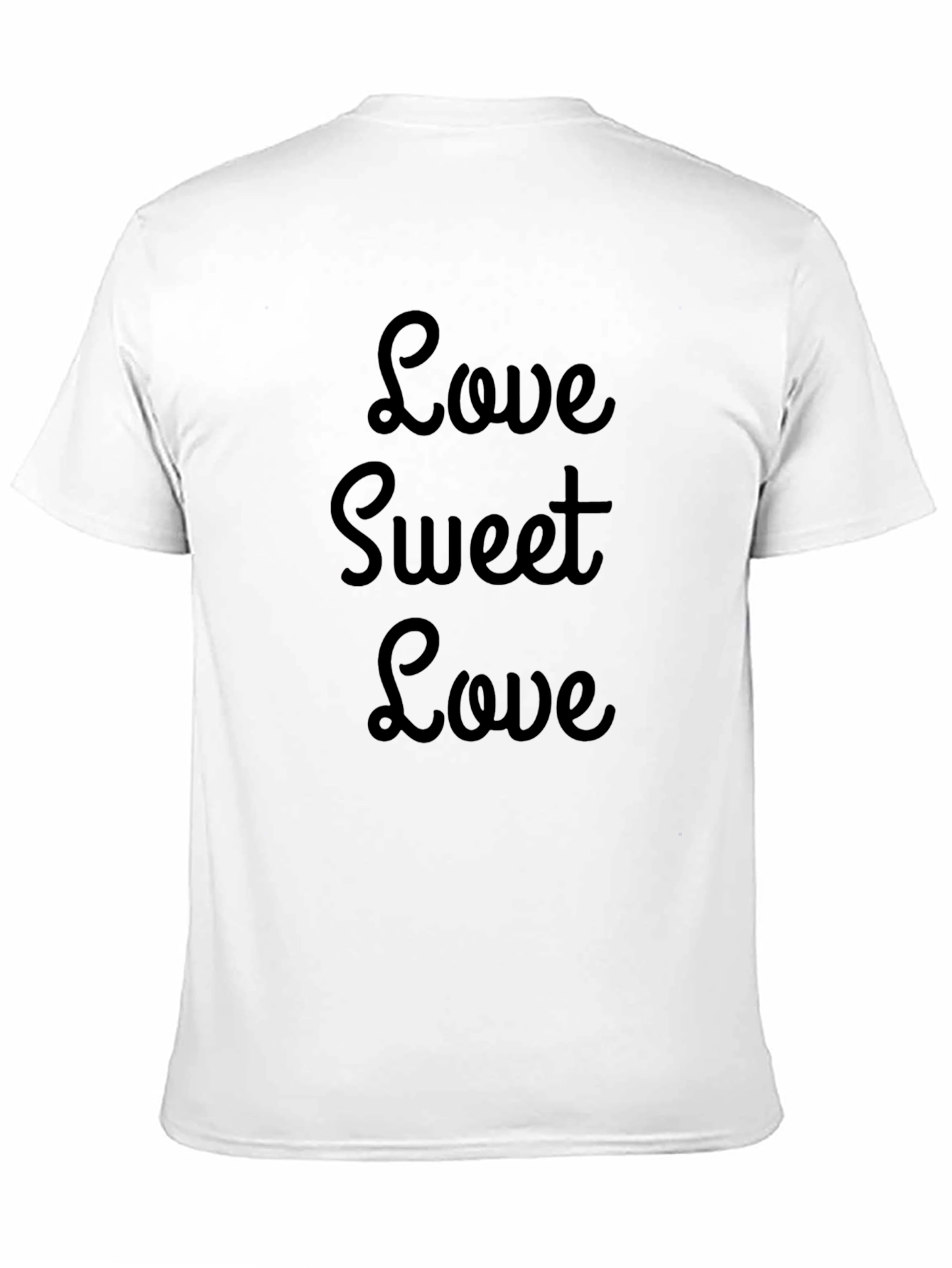 Love Sweet Love Black T-Shirt