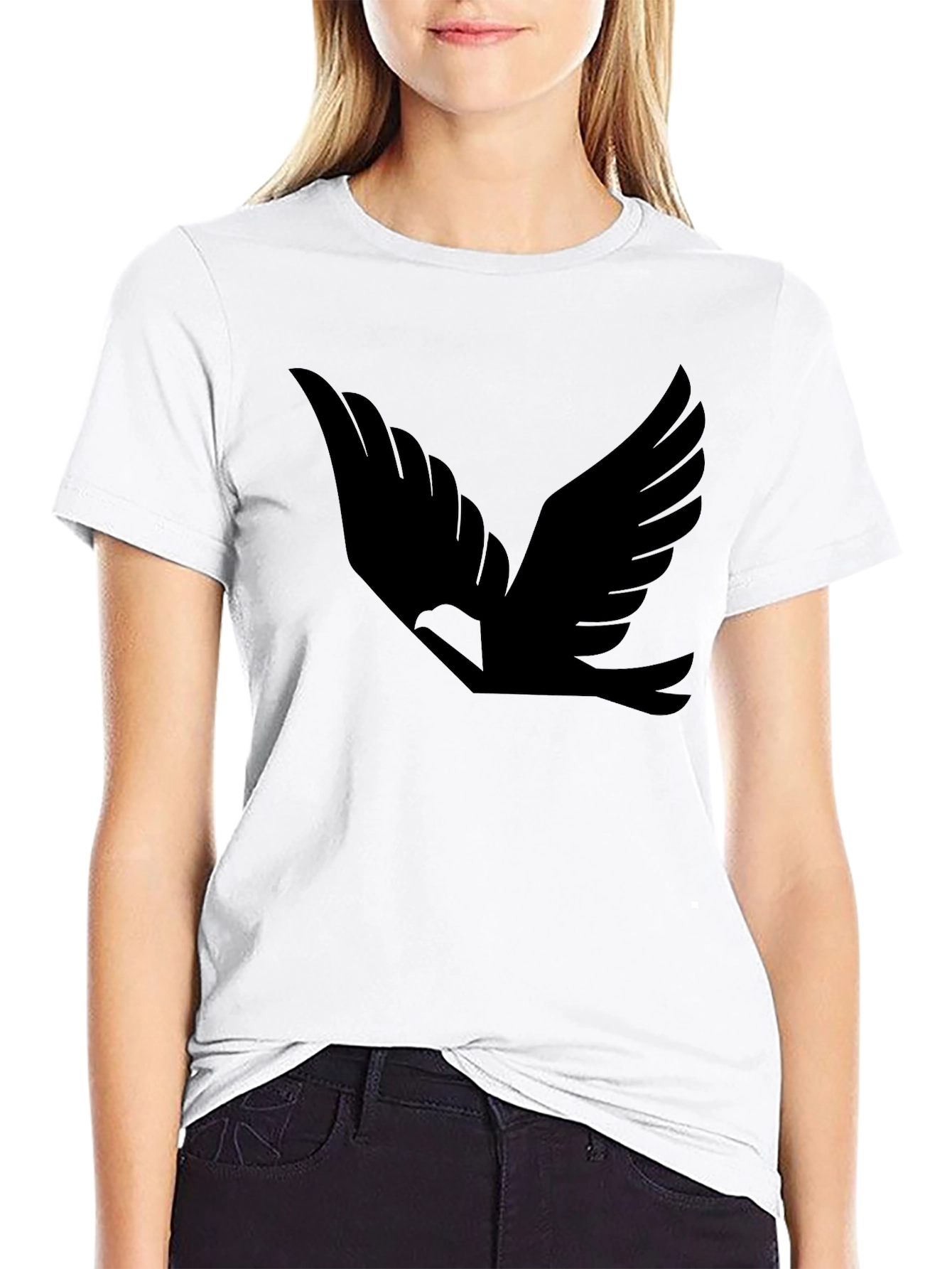 Black Eagle Graphic Tee - Mens Classic Fit