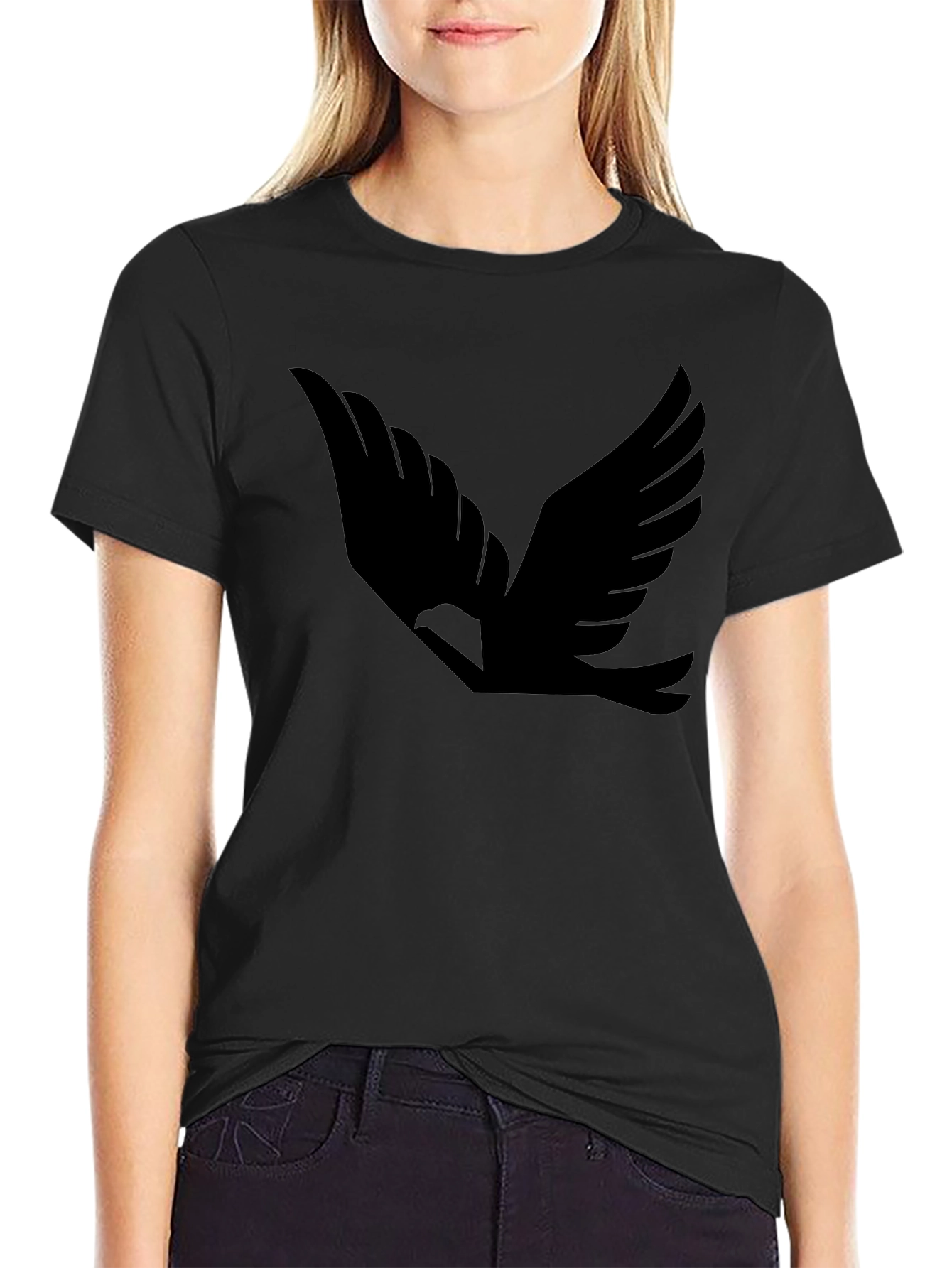 Black Eagle Graphic Tee - Mens Classic Fit