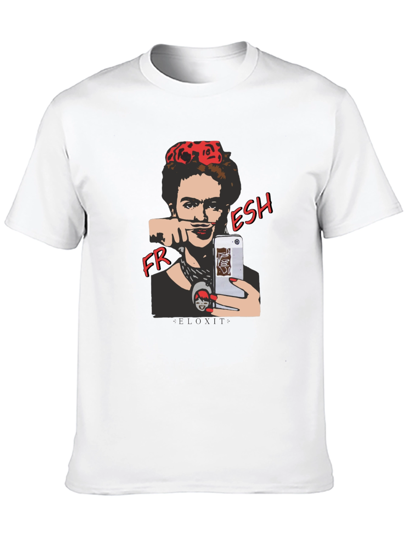 Frida Fresh Graphic T-Shirt - Modern Art Tee