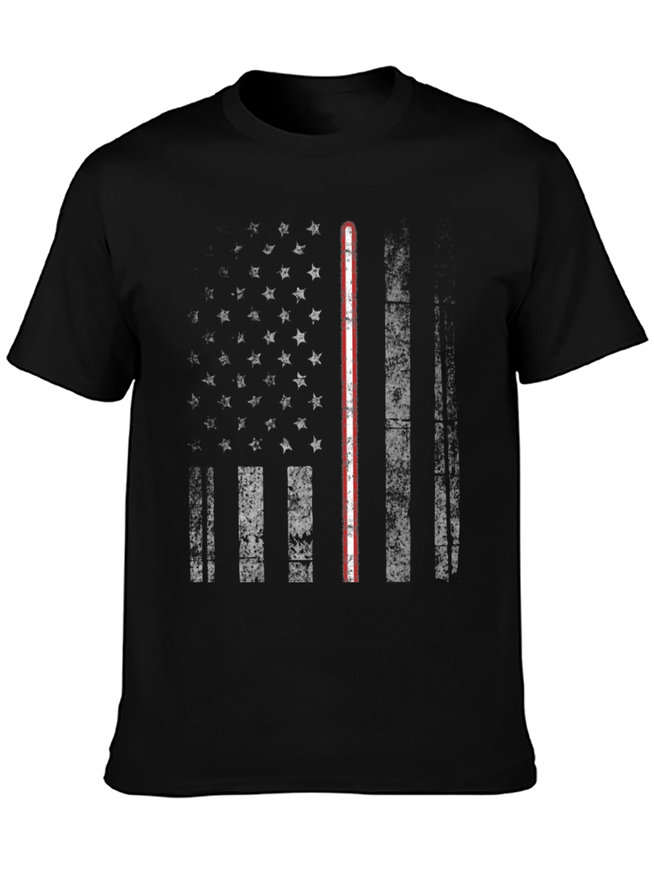 Thin Red Line American Flag T-Shirt