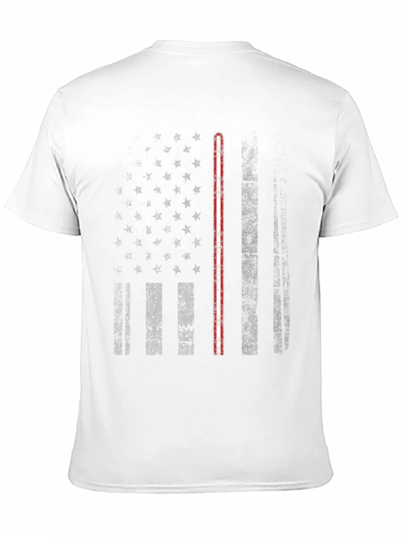 Thin Red Line American Flag T-Shirt