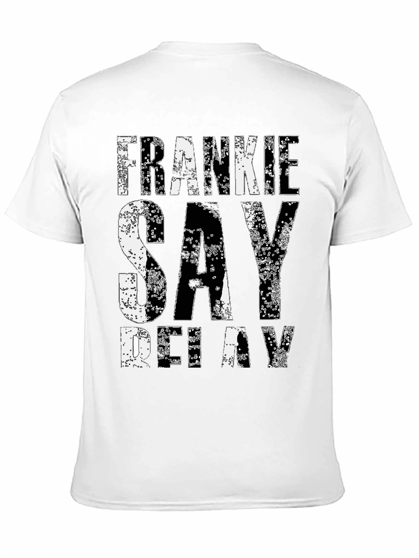 Frankie Say Relax Graphic Tee - Classic Black T-Shirt