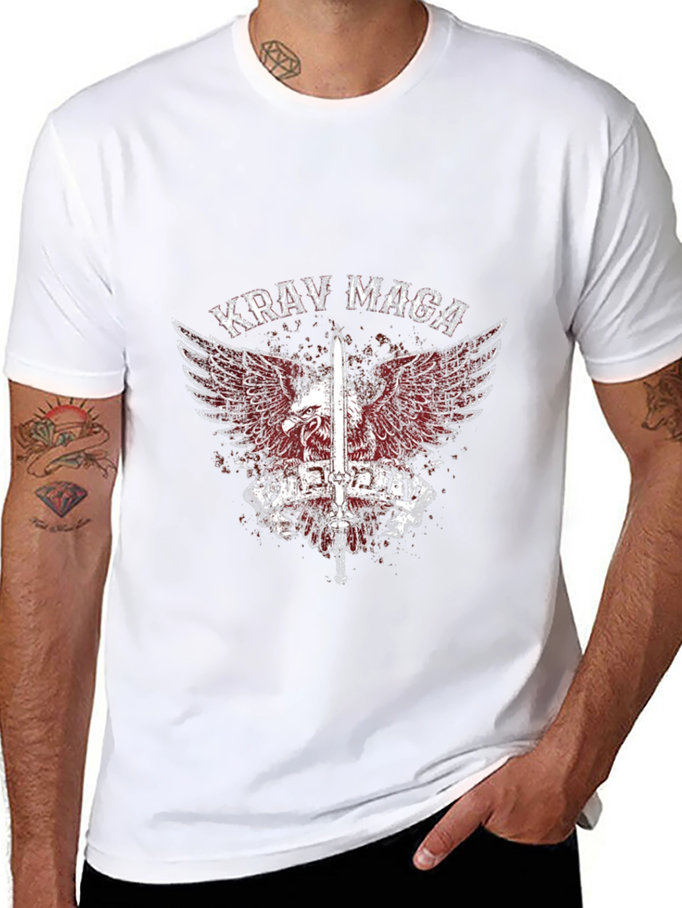 Krav Maga Eagle Sword T-Shirt