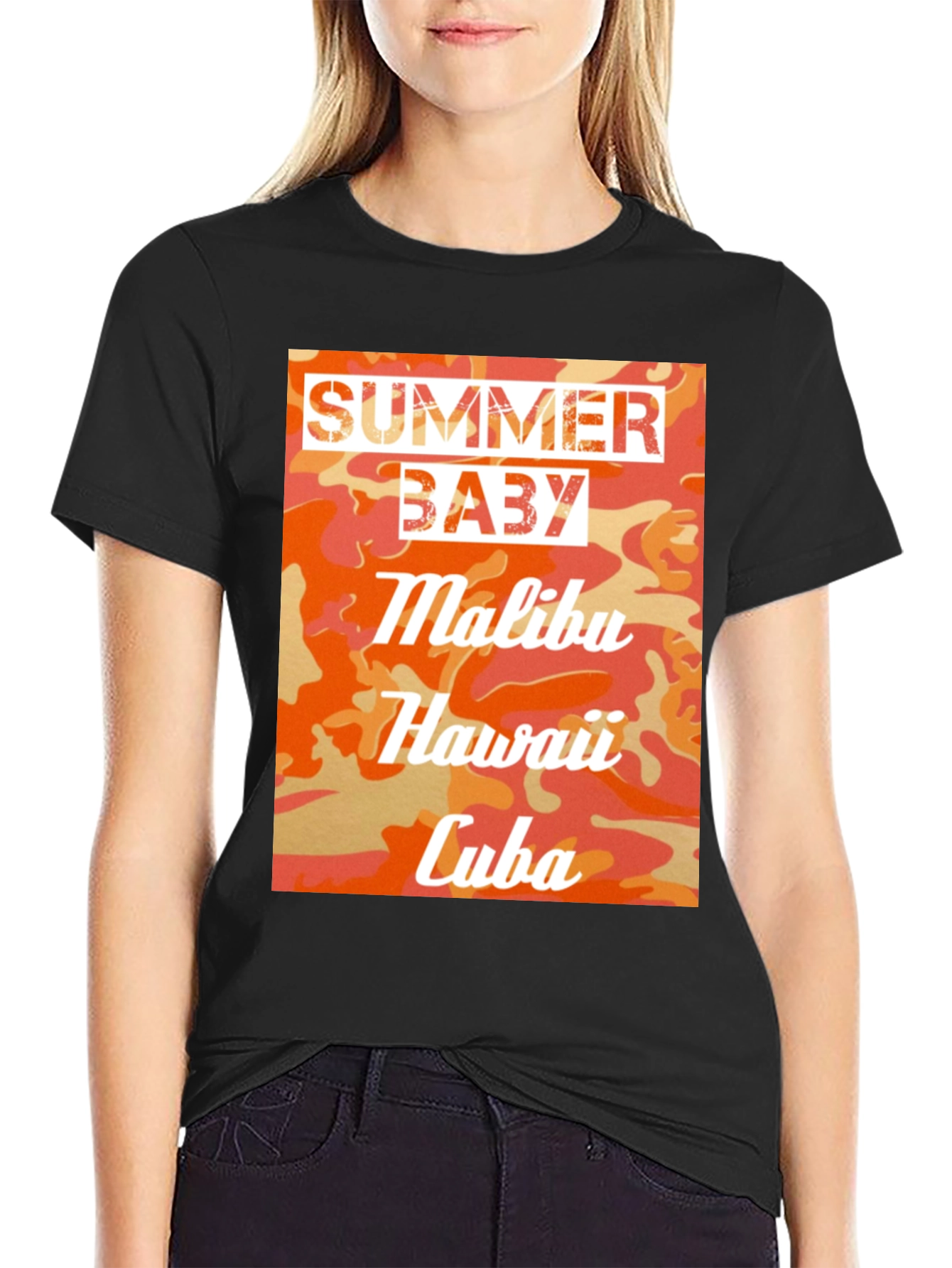 Summer Baby T-Shirt - Malibu Hawaii Cuba