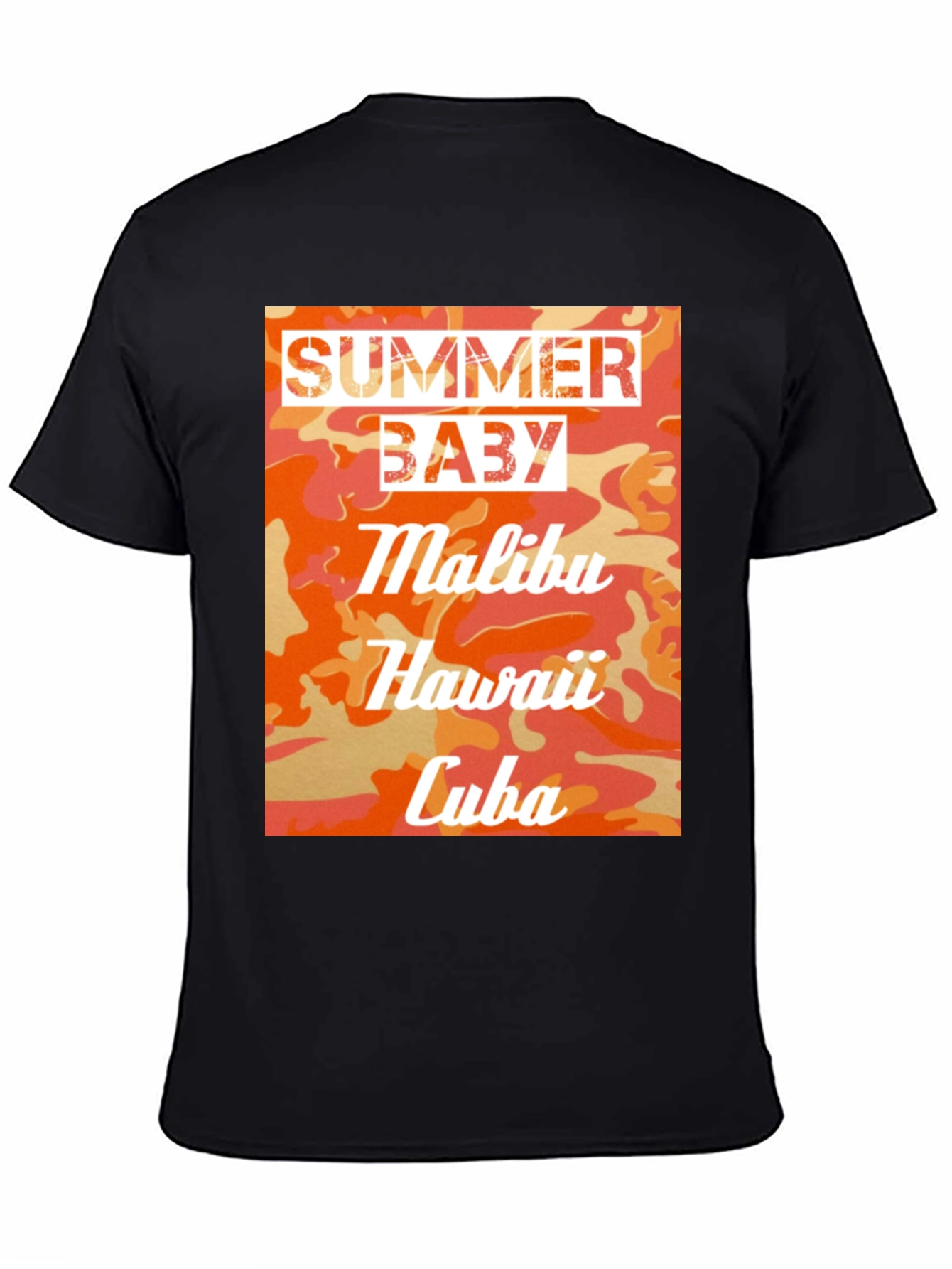 Summer Baby T-Shirt - Malibu Hawaii Cuba