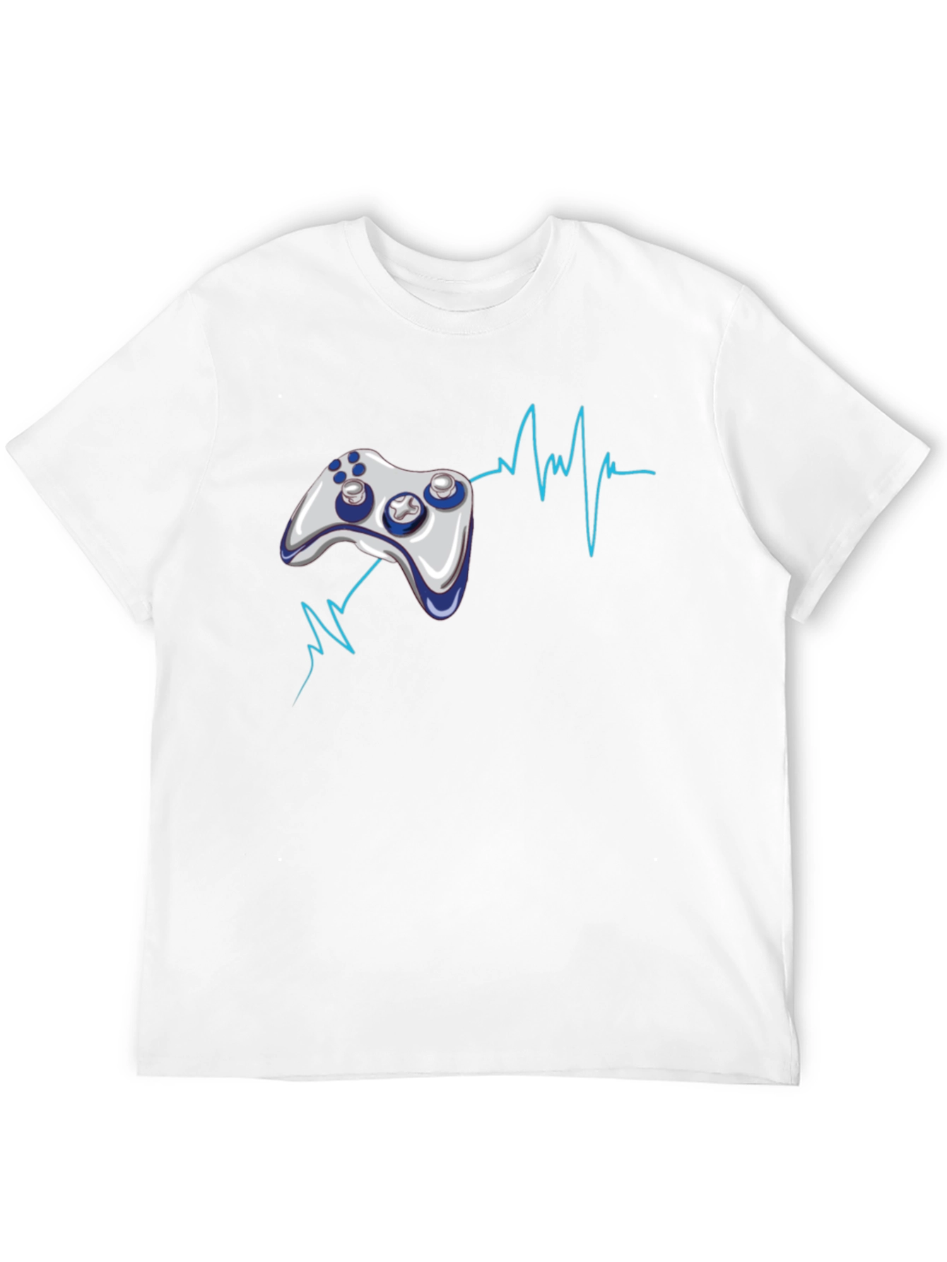 Gamer Heartbeat T-Shirt - Black