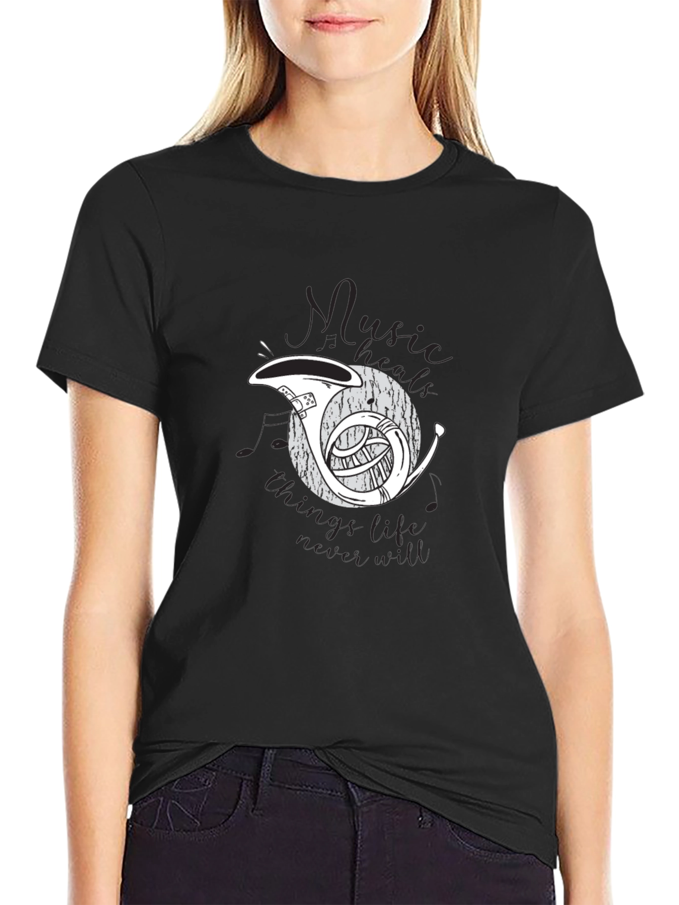 Music Heals T-Shirt - Graphic Tee