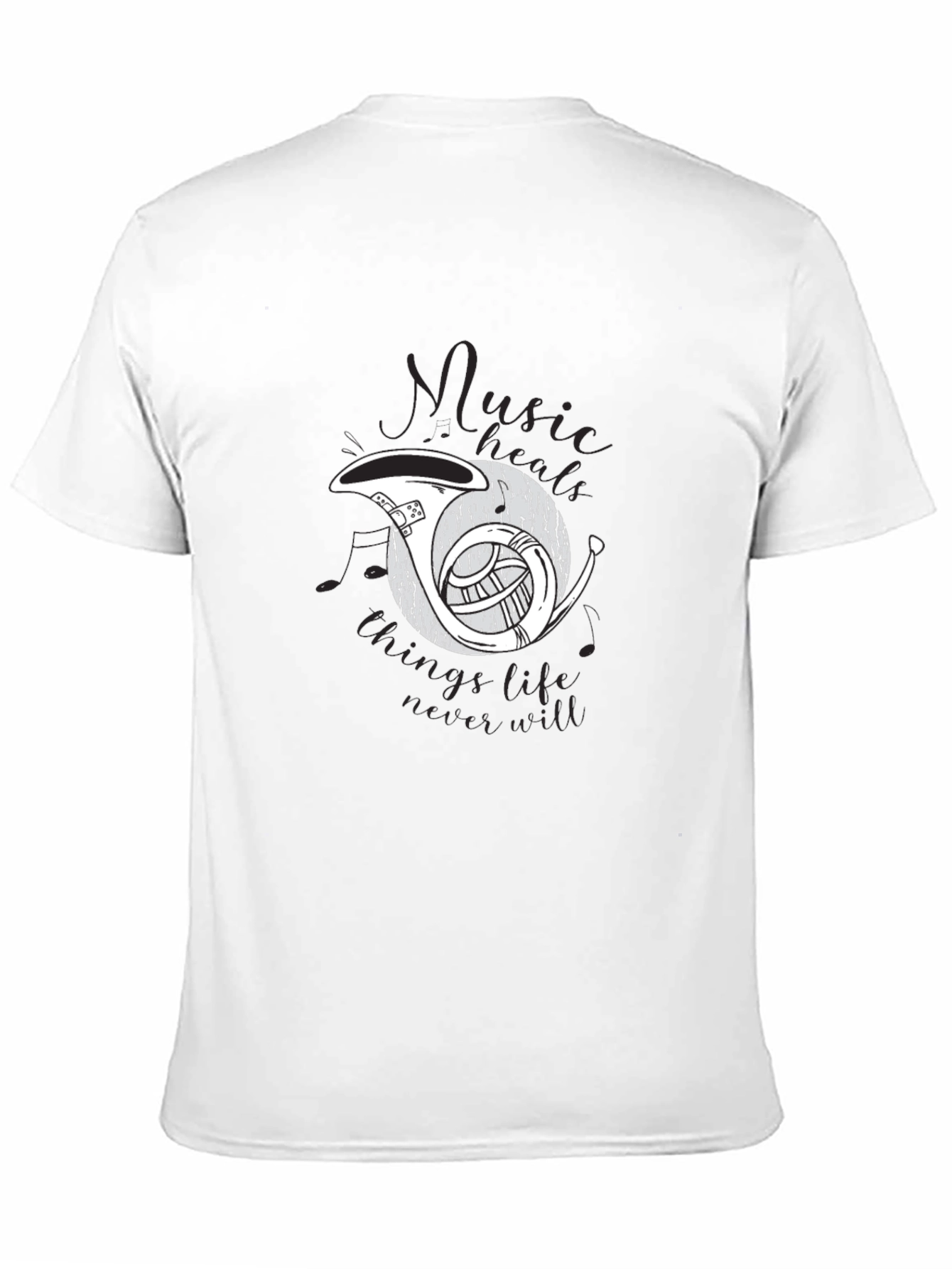 Music Heals T-Shirt - Graphic Tee