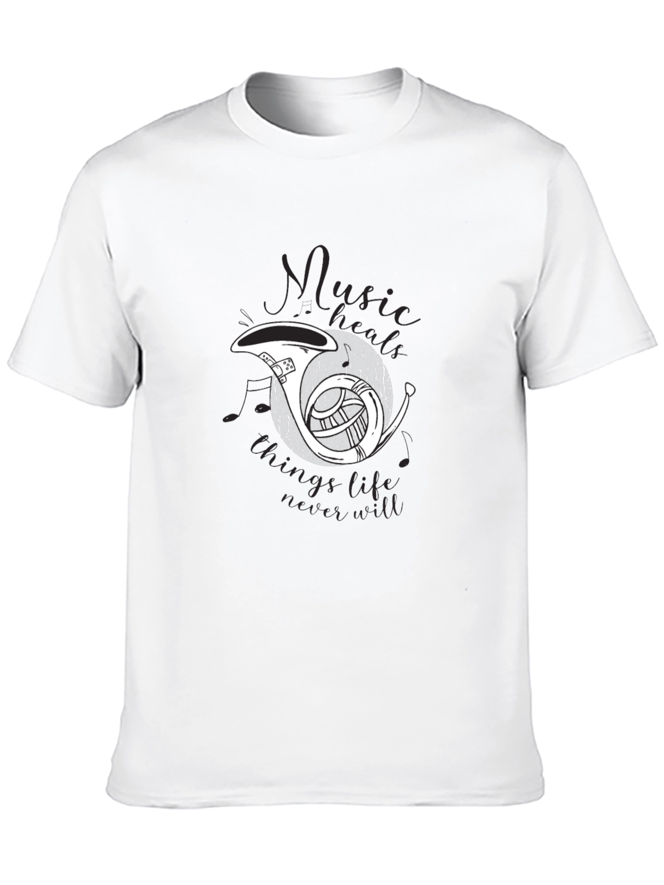 Music Heals T-Shirt - Graphic Tee