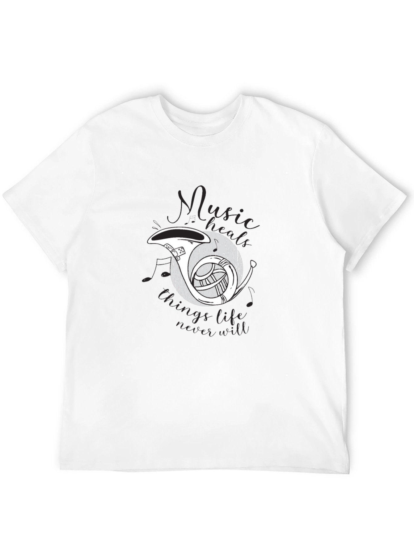 Music Heals T-Shirt - Graphic Tee