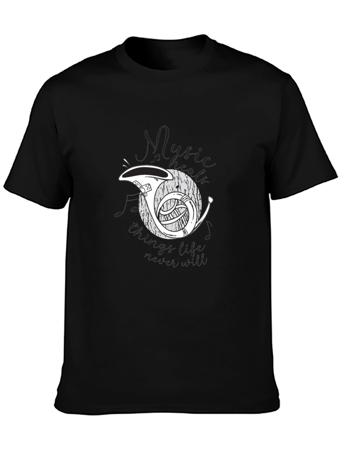 Music Heals T-Shirt - Graphic Tee