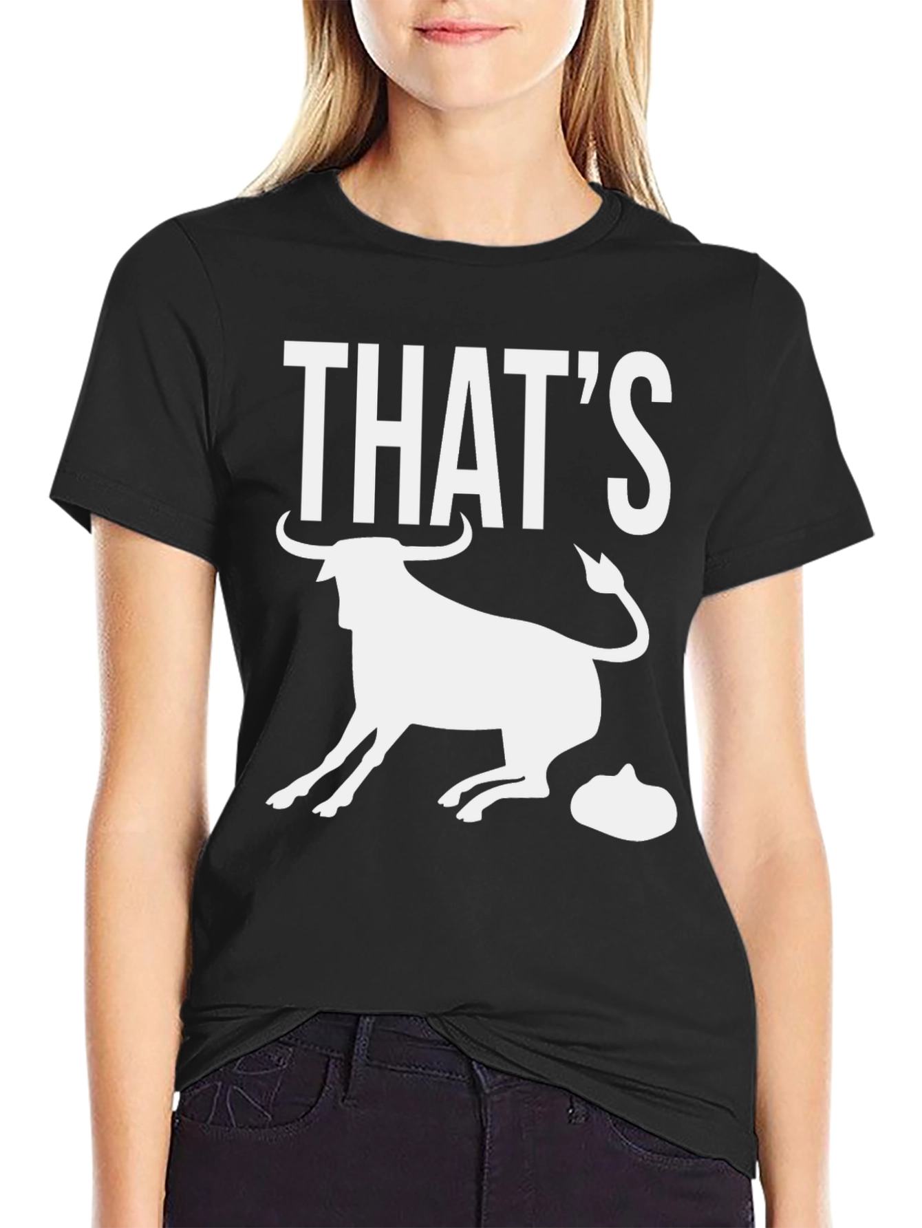 Thats Bull Funny Graphic Tee